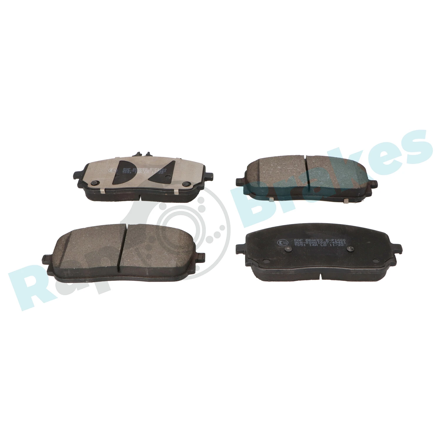 Brake Pad Set, disc brake R-P1600