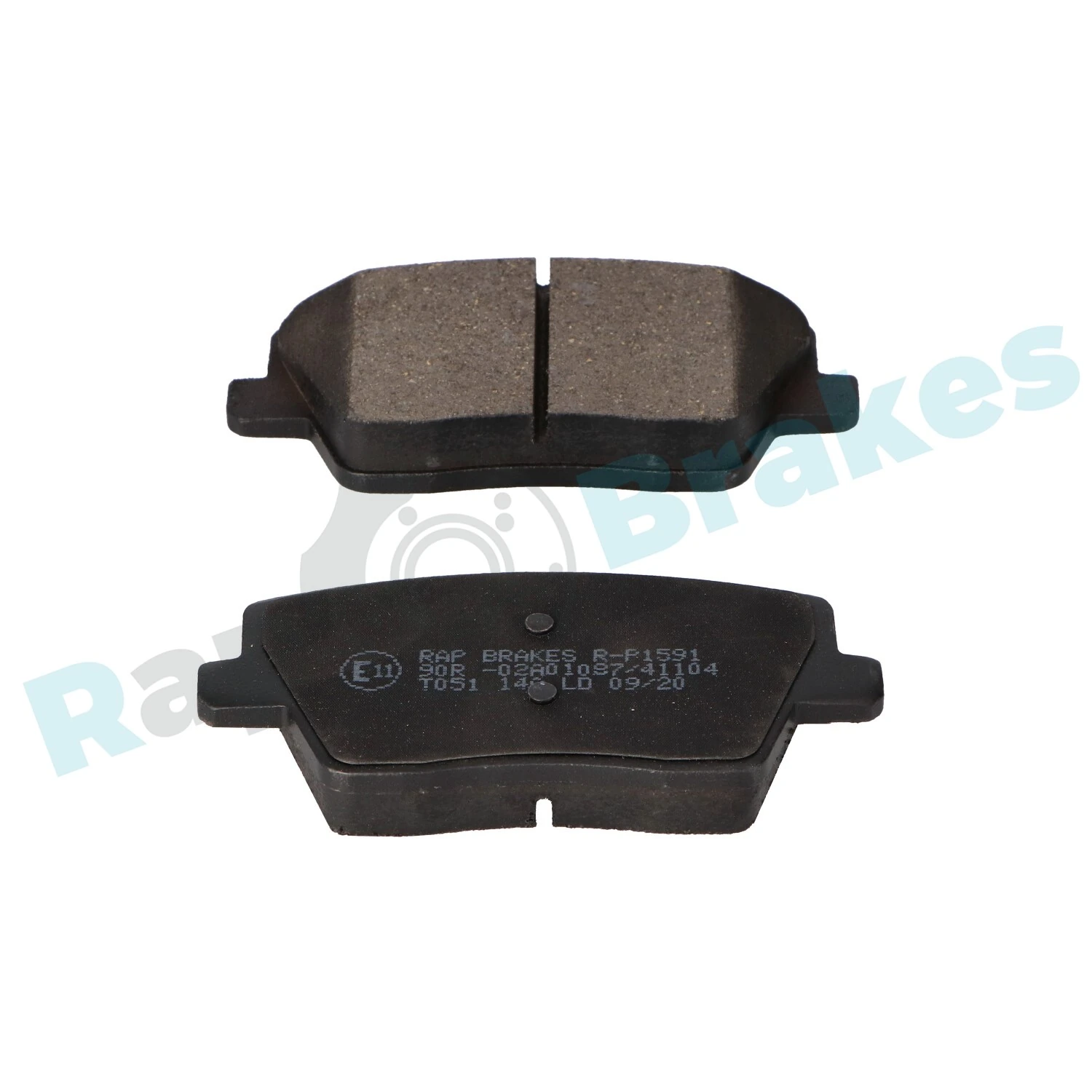 Brake Pad Set, disc brake R-P1591