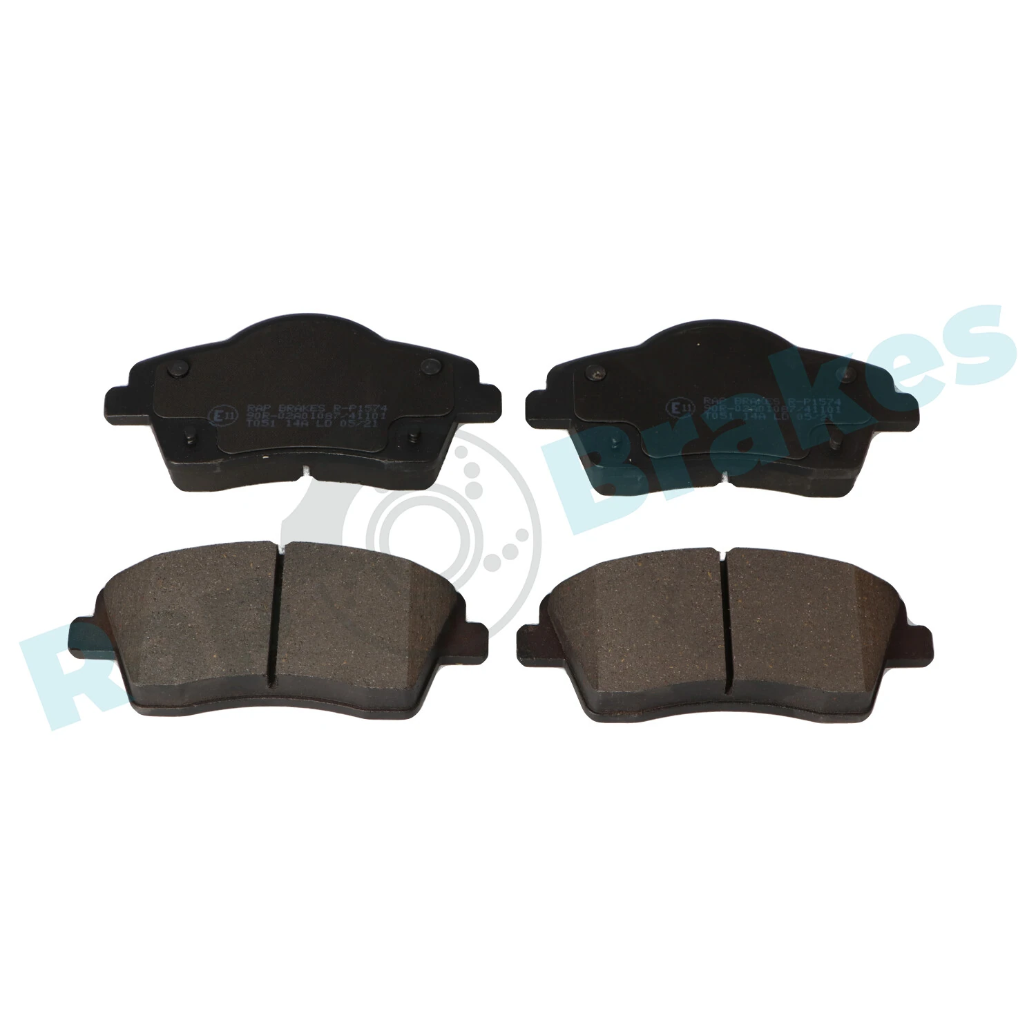 Set bantalan rem, rem cakram R-P1574