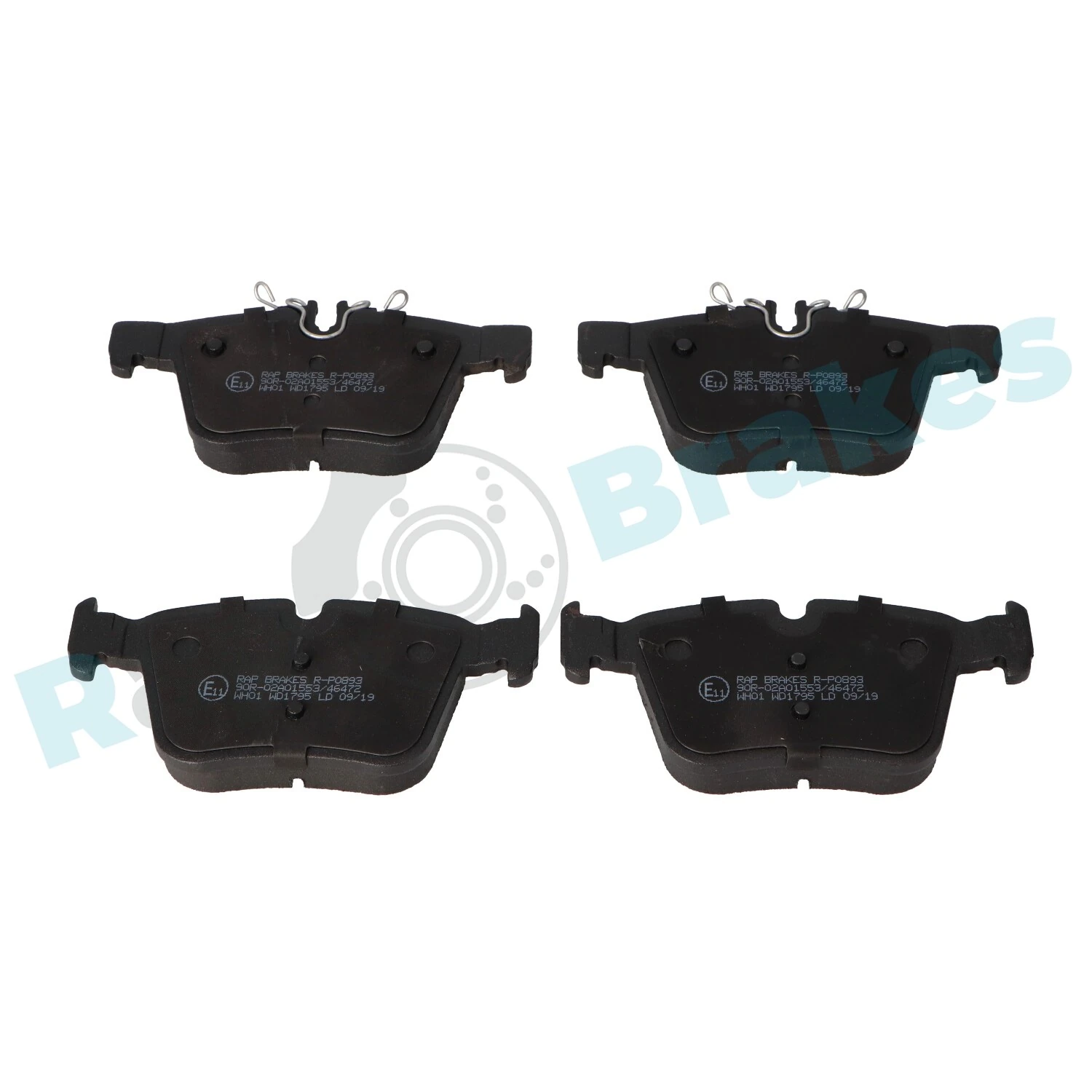Brake Pad Set, disc brake R-P0893