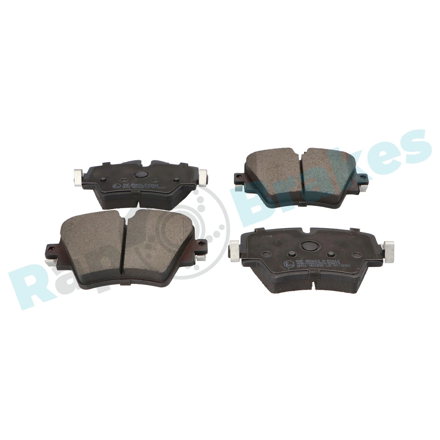 Bremsbelagsatz, Scheibenbremse R-P0914