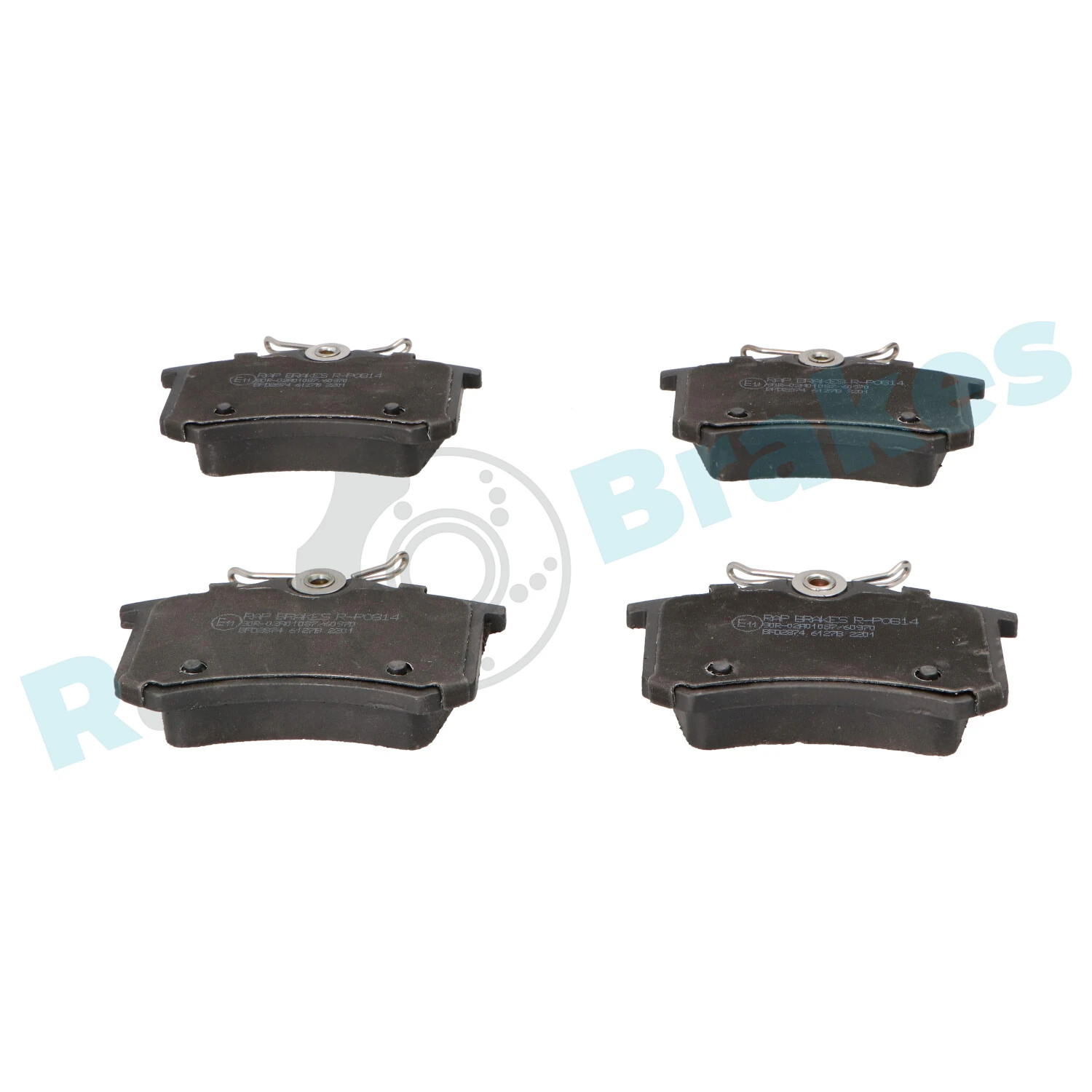 Brake Pad Set, disc brake R-P0814