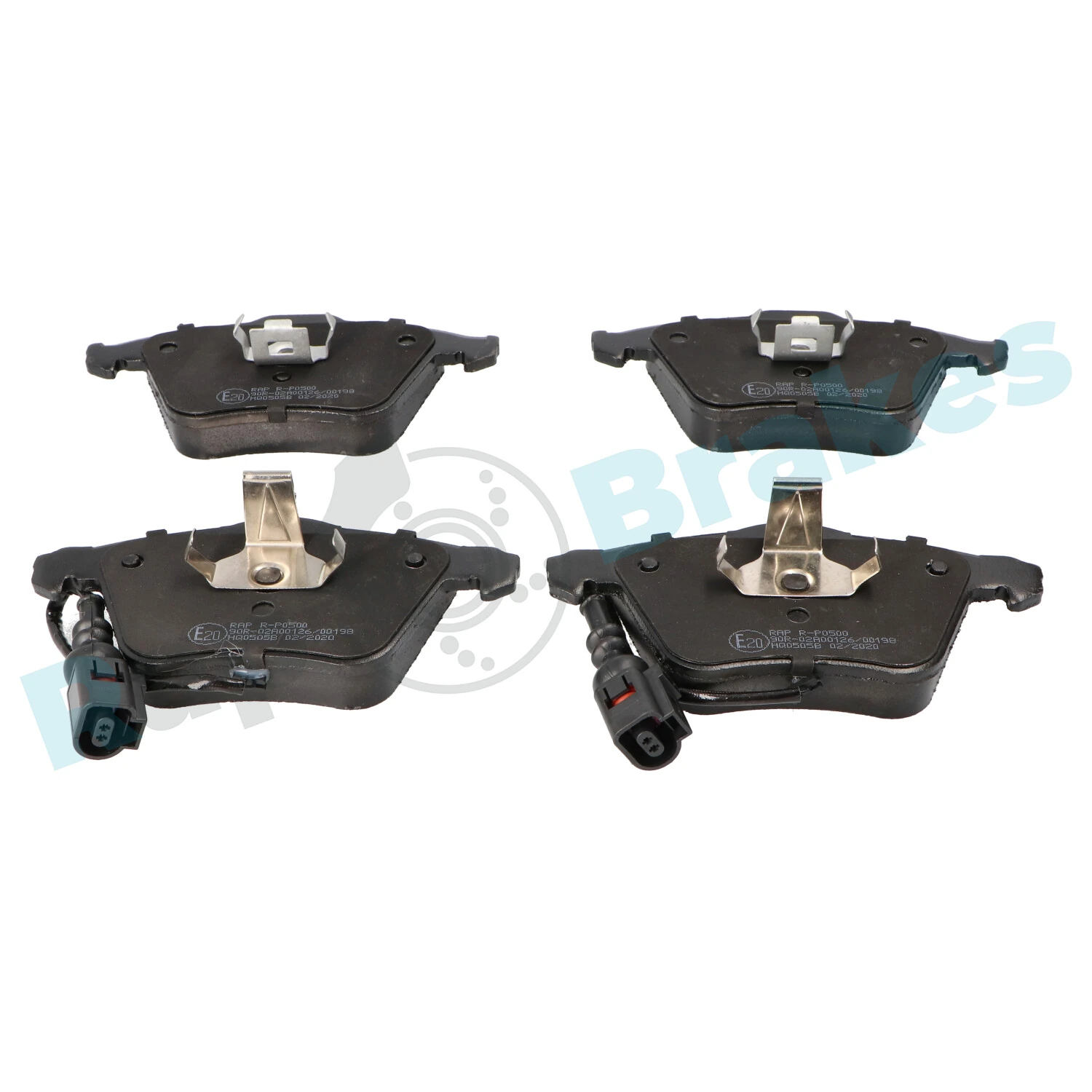 Brake Pad Set, disc brake R-P0500