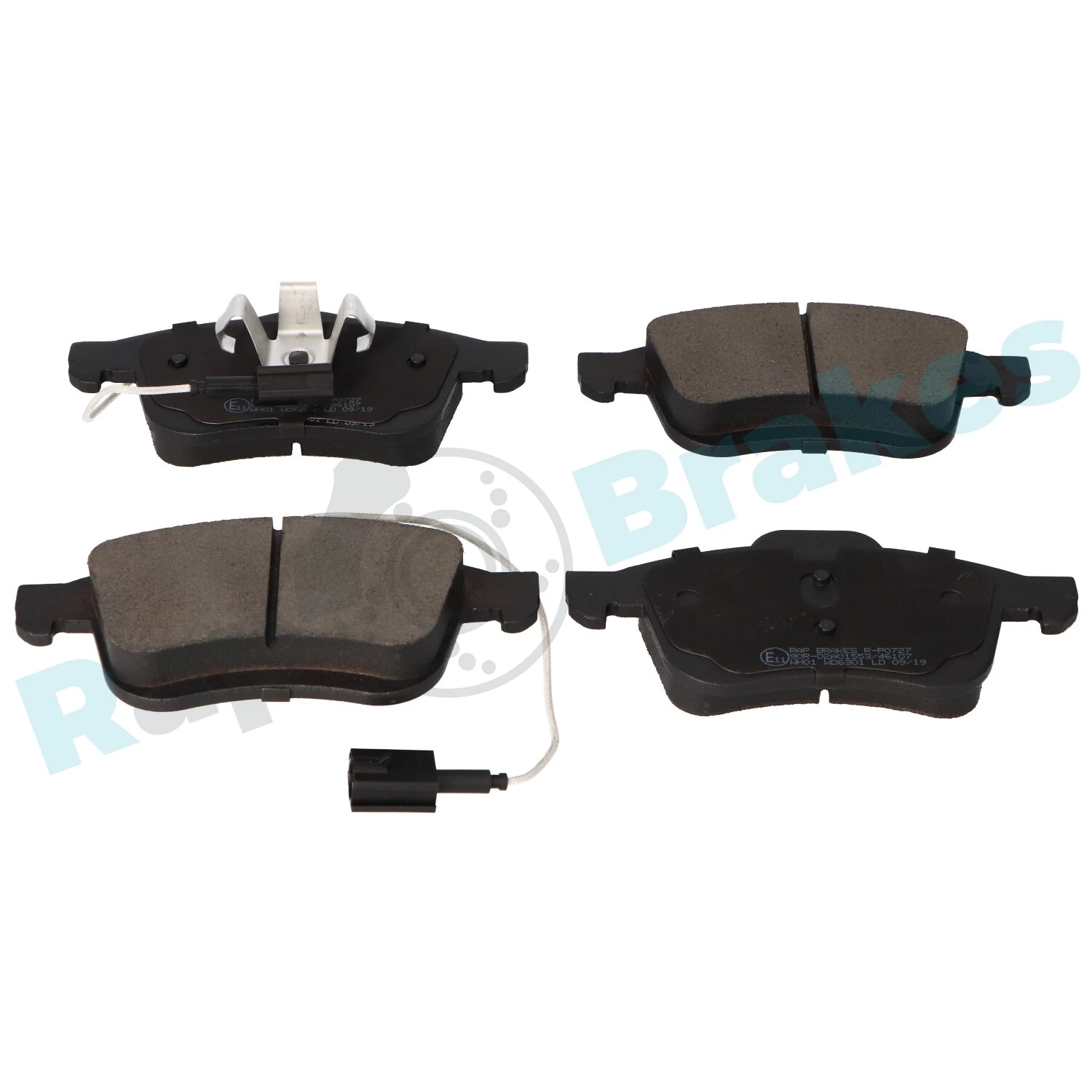 Brake Pad Set, disc brake R-P0727