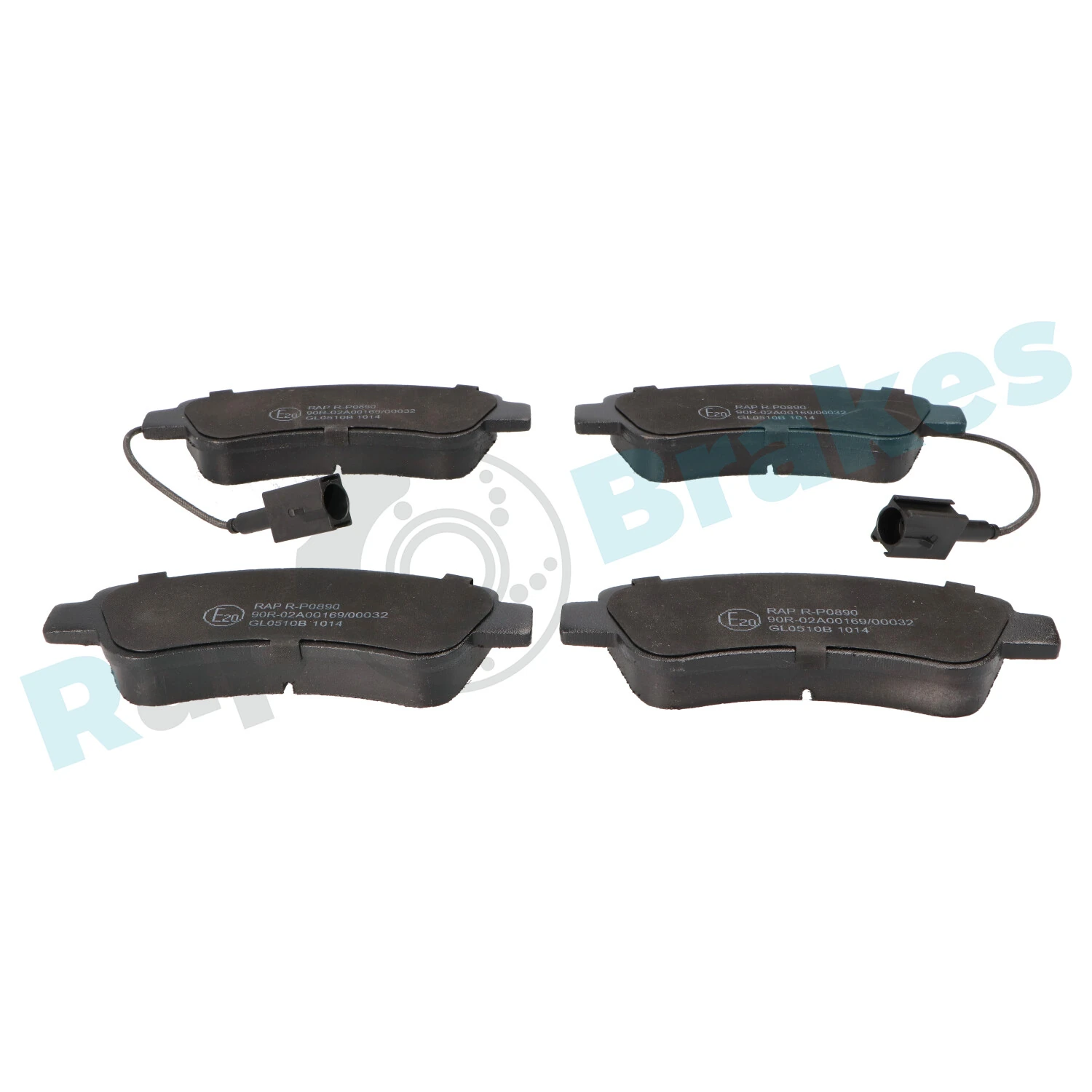 Brake Pad Set, disc brake R-P0890