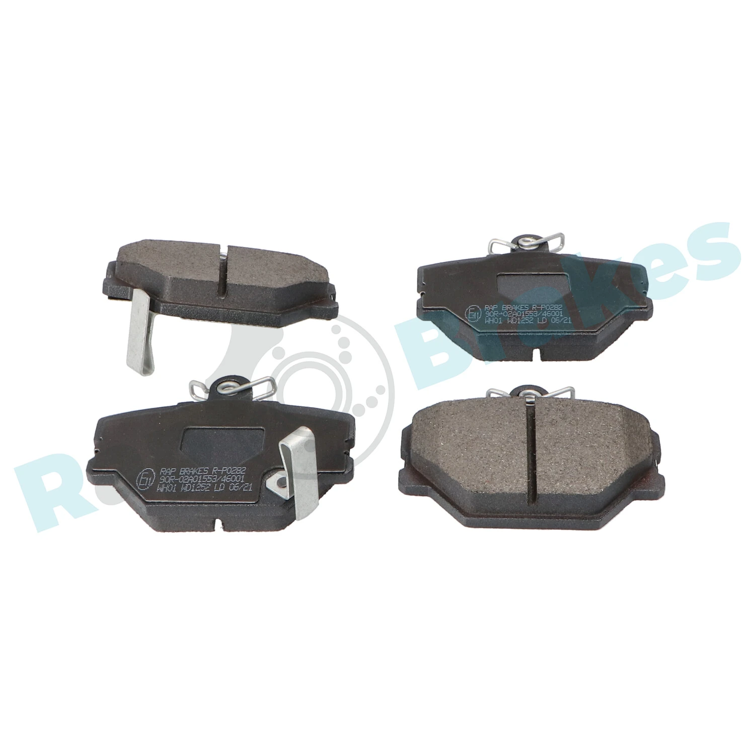 Brake Pad Set, disc brake R-P0282