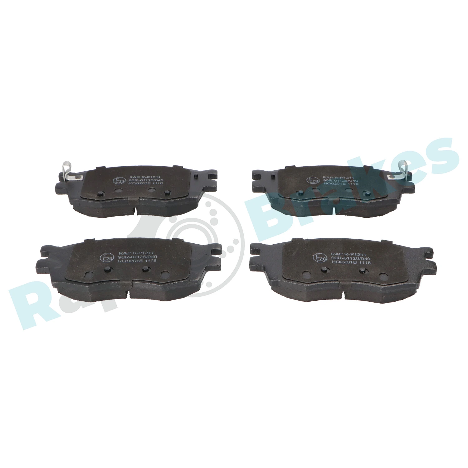 Brake Pad Set, disc brake R-P1211