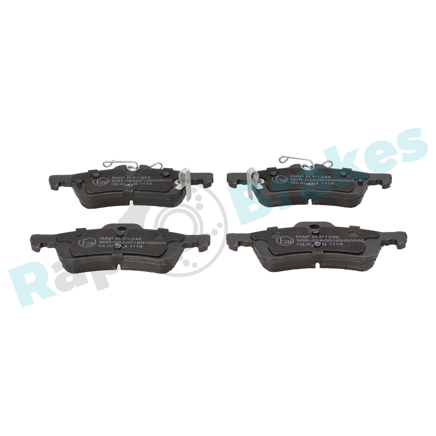 Brake Pad Set, disc brake R-P1246