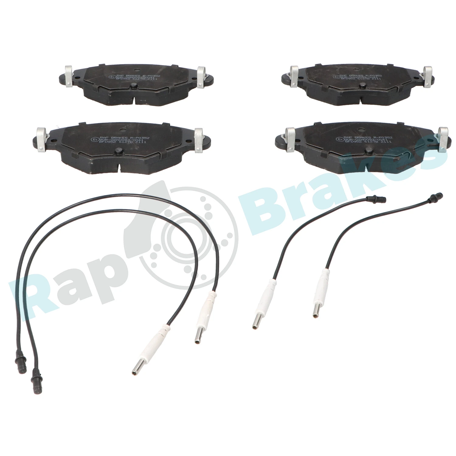 Brake Pad Set, disc brake R-P0352