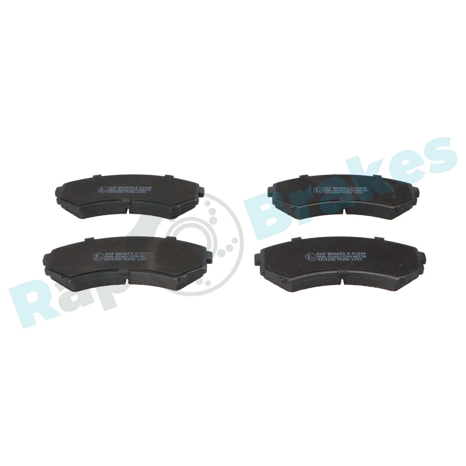 Brake Pad Set, disc brake R-P1049