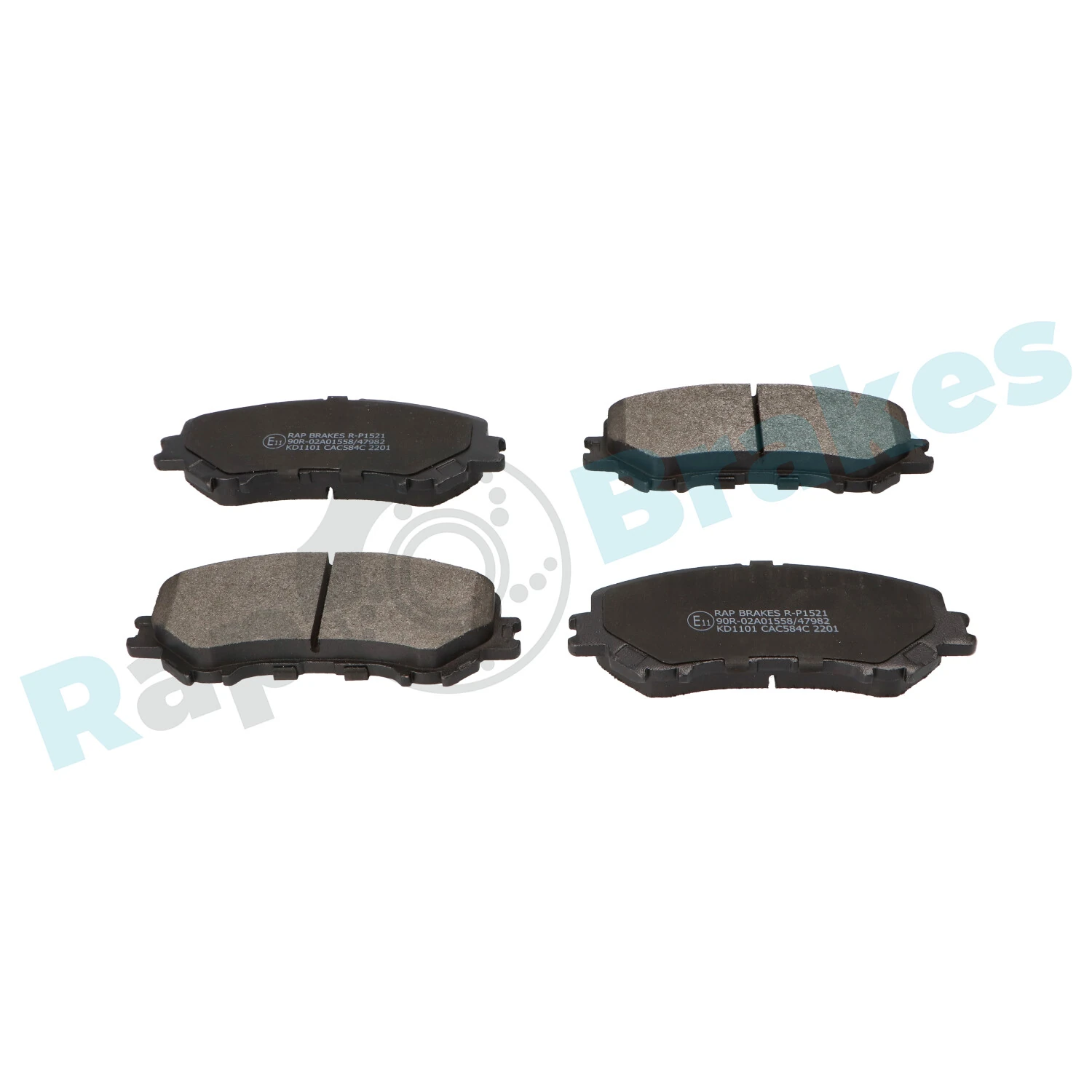 Brake Pad Set, disc brake R-P1521