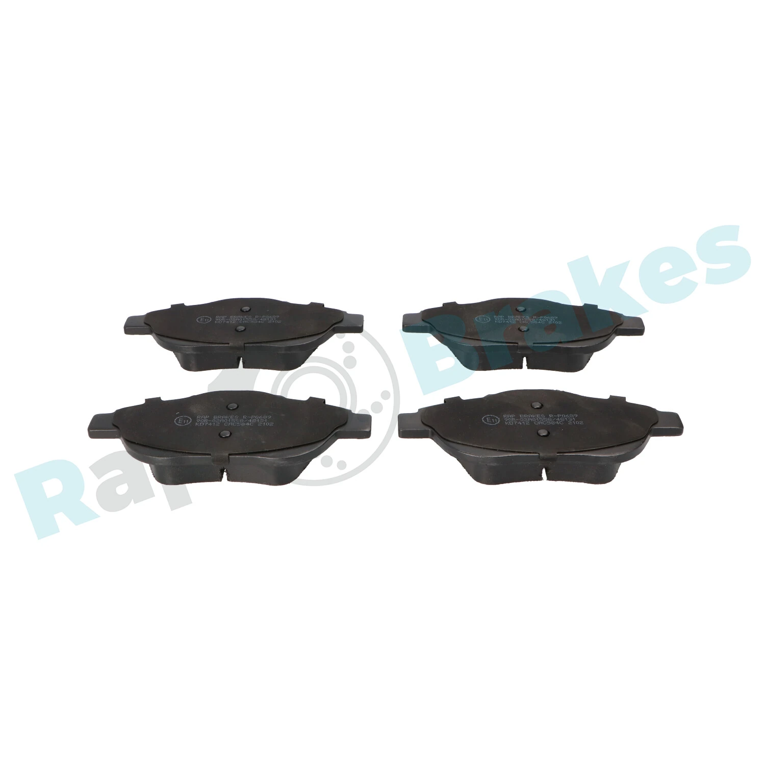 Brake Pad Set, disc brake R-P0689