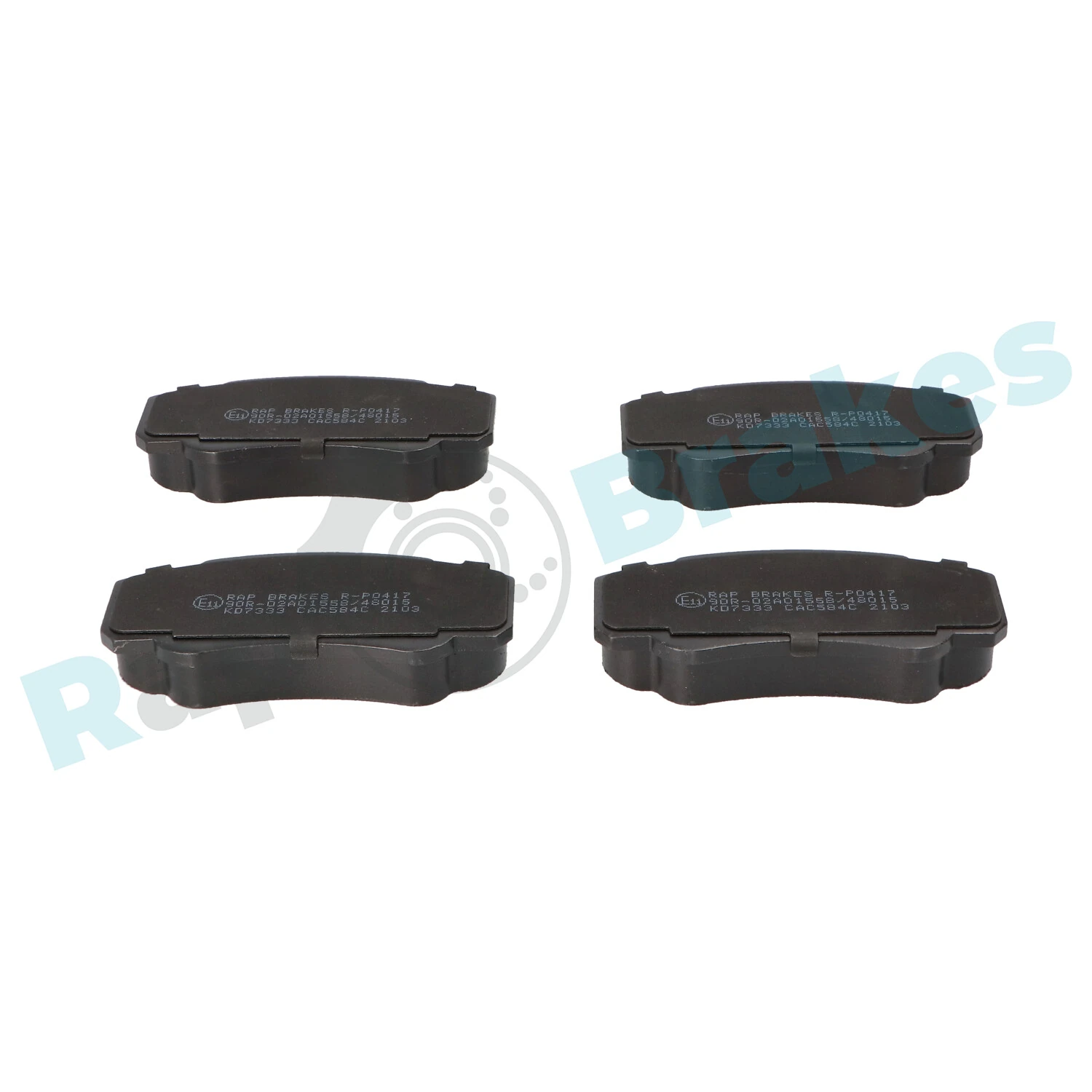 Brake Pad Set, disc brake R-P0417