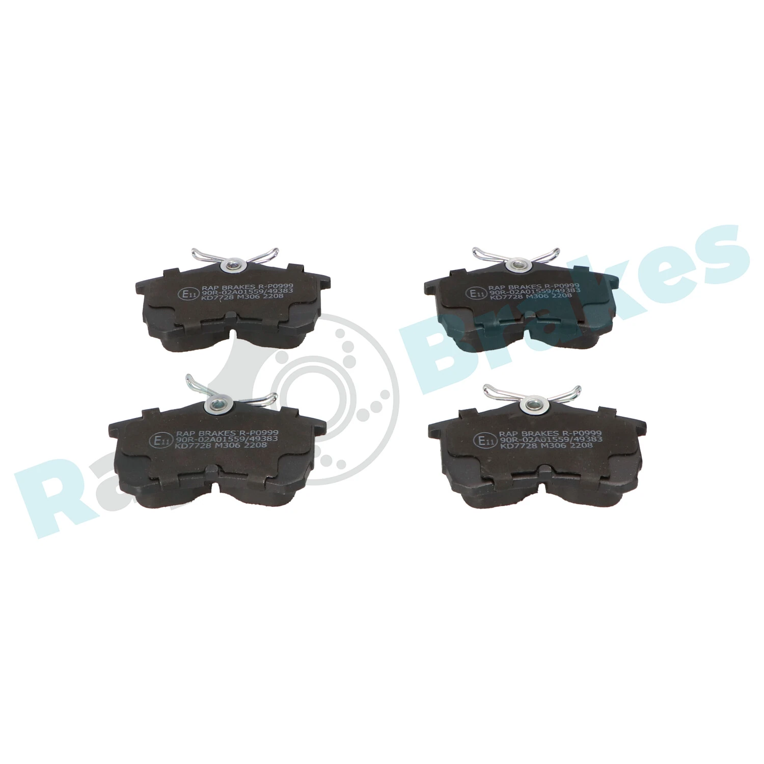 Brake Pad Set, disc brake R-P0999