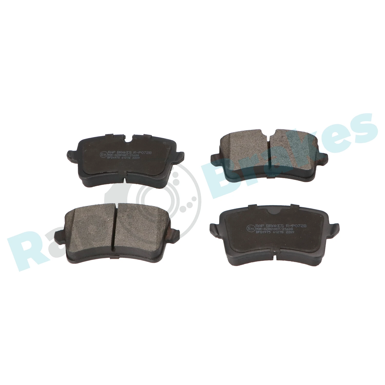 Brake Pad Set, disc brake R-P0728