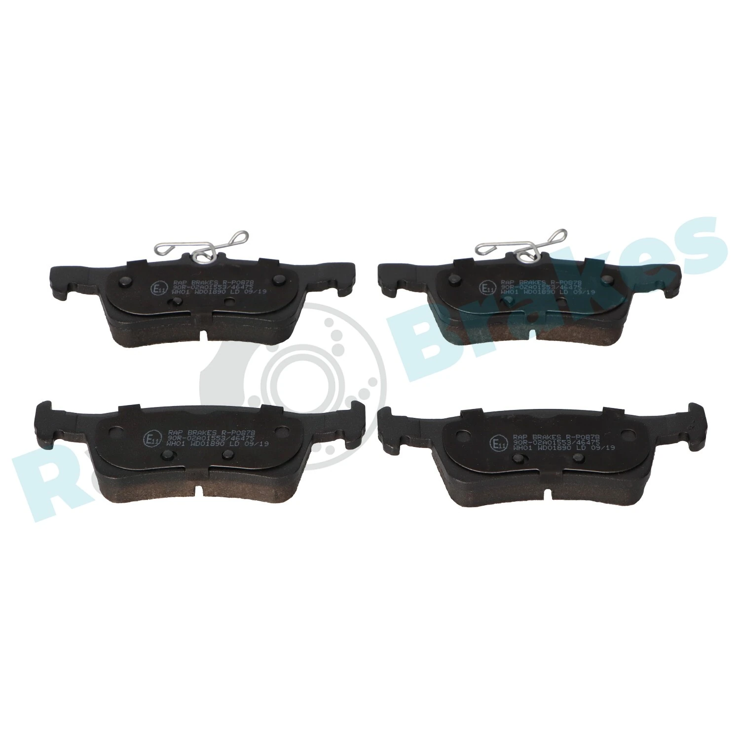 Brake Pad Set, disc brake R-P0878