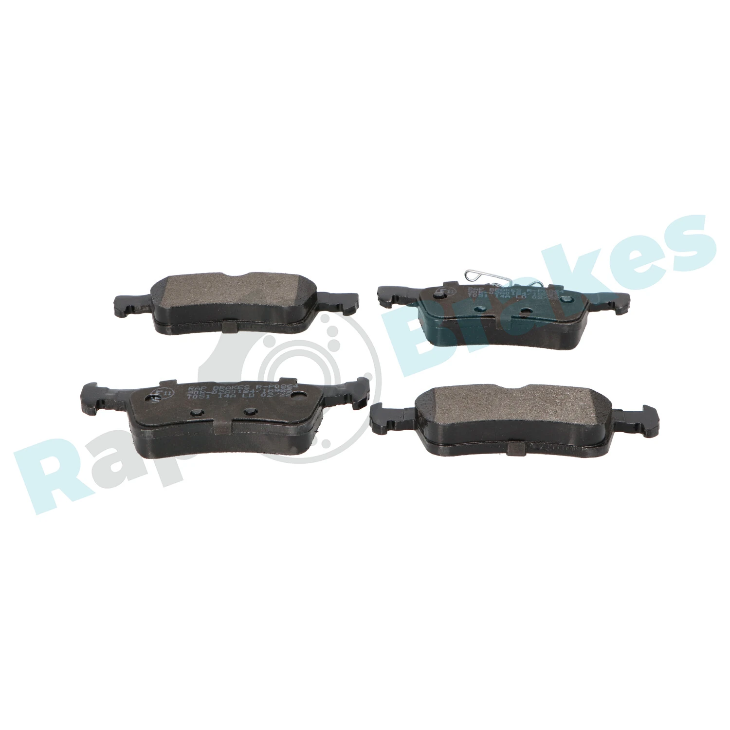 Brake Pad Set, disc brake R-P0864
