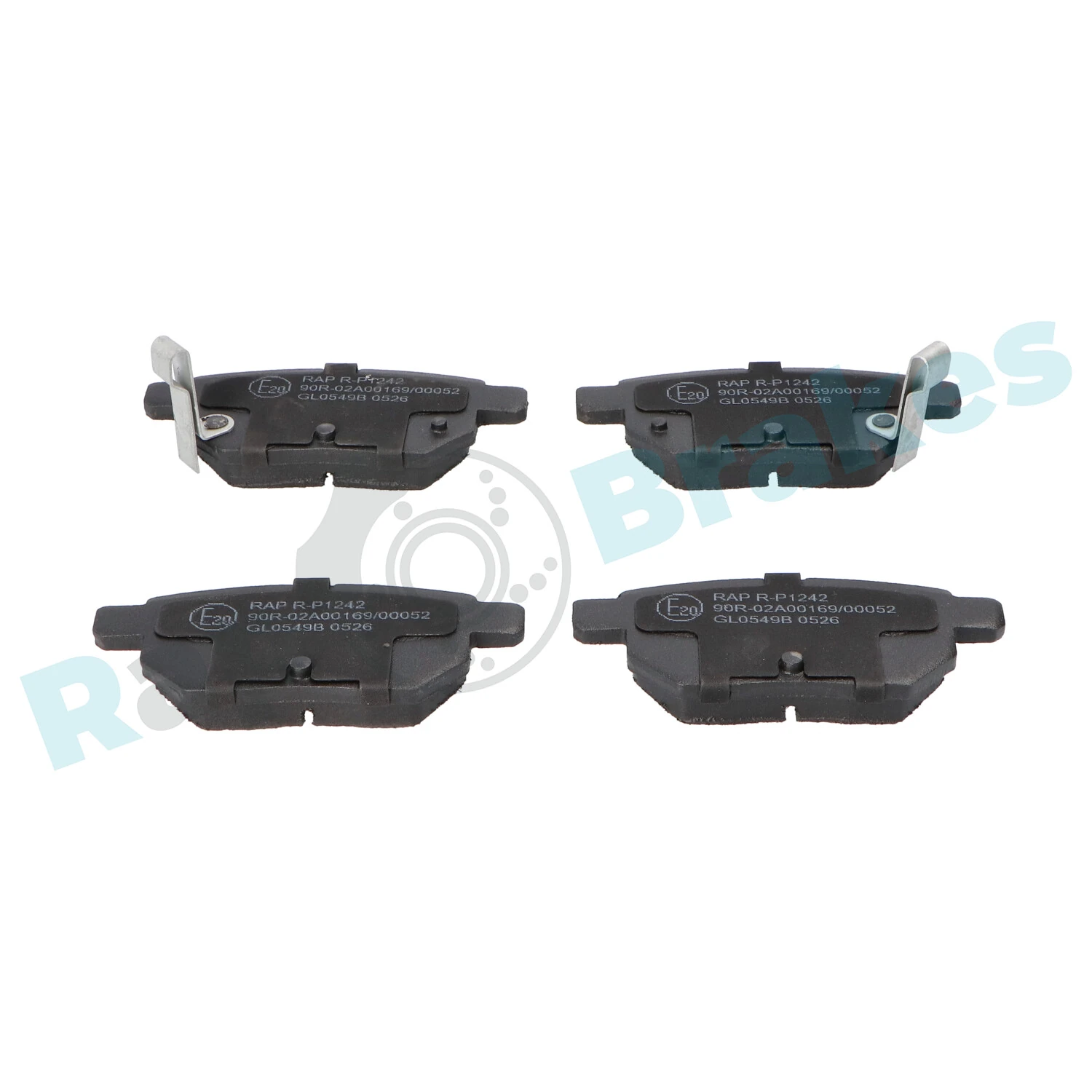 Brake Pad Set, disc brake R-P1242