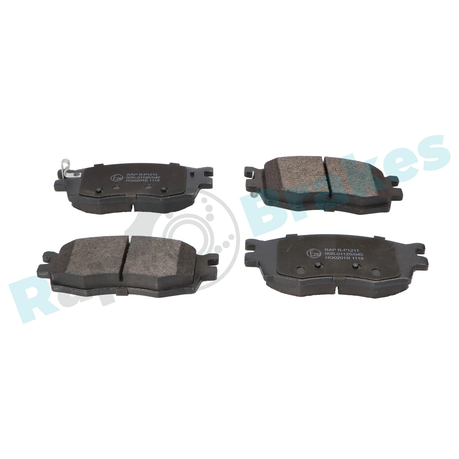 Brake Pad Set, disc brake R-P1211