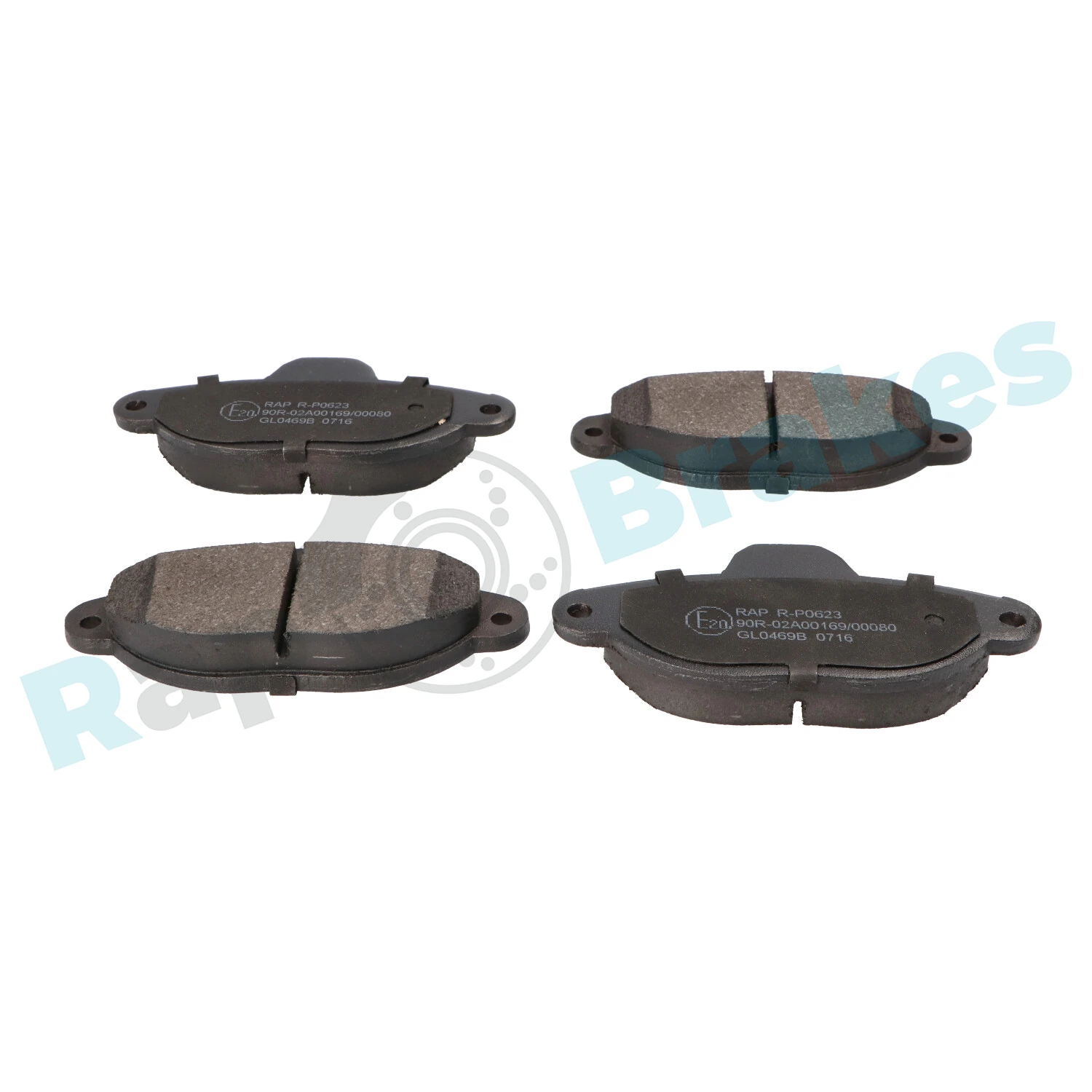 Brake Pad Set, disc brake R-P0623