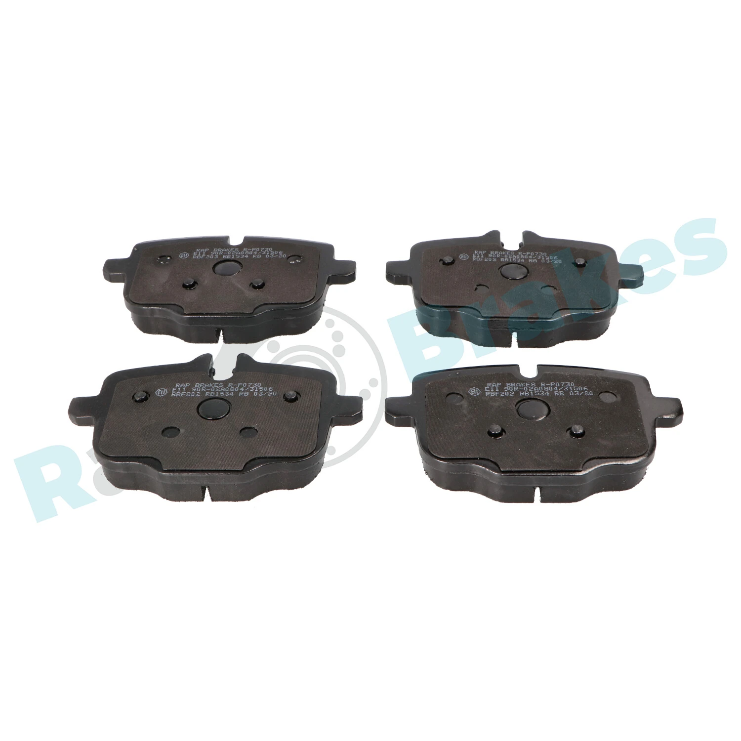 Brake Pad Set, disc brake R-P0730