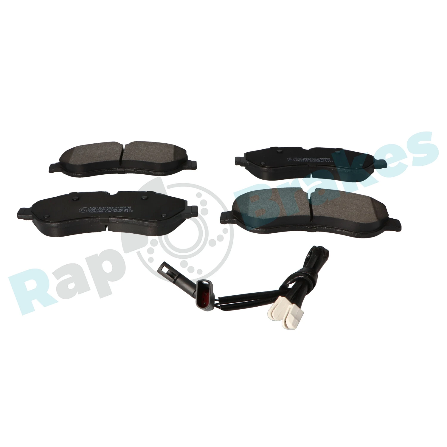 Brake Pad Set, disc brake R-P0809