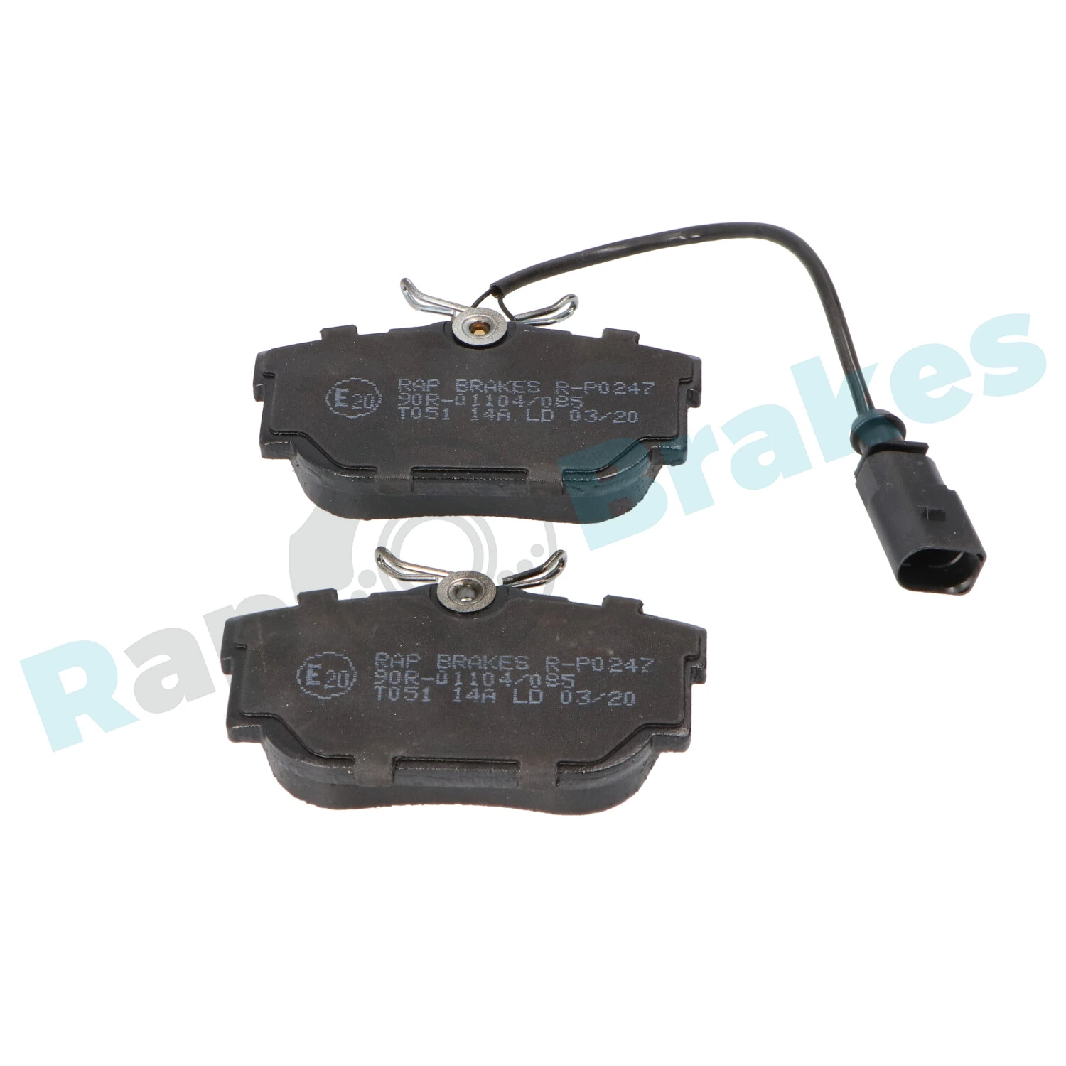 Brake Pad Set, disc brake R-P0247