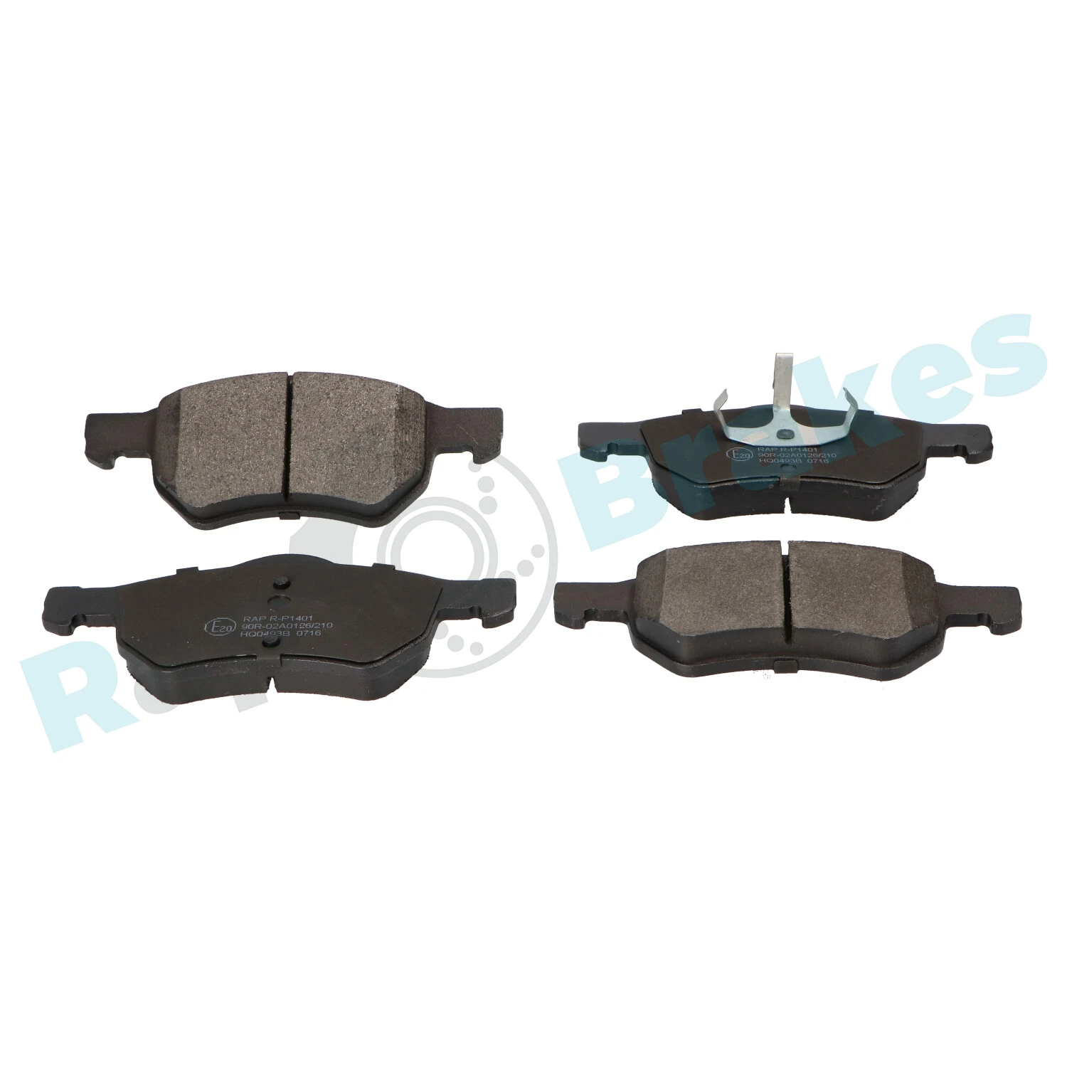 Brake Pad Set, disc brake R-P1401