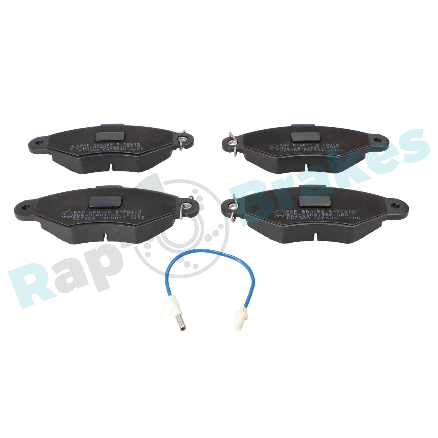 Brake Pad Set, disc brake R-P0315
