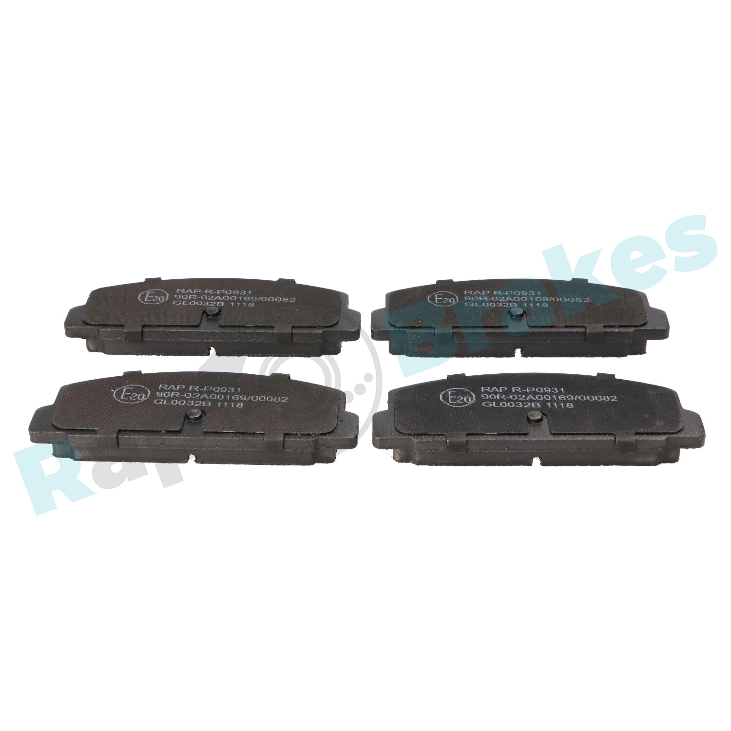 Brake Pad Set, disc brake R-P0931