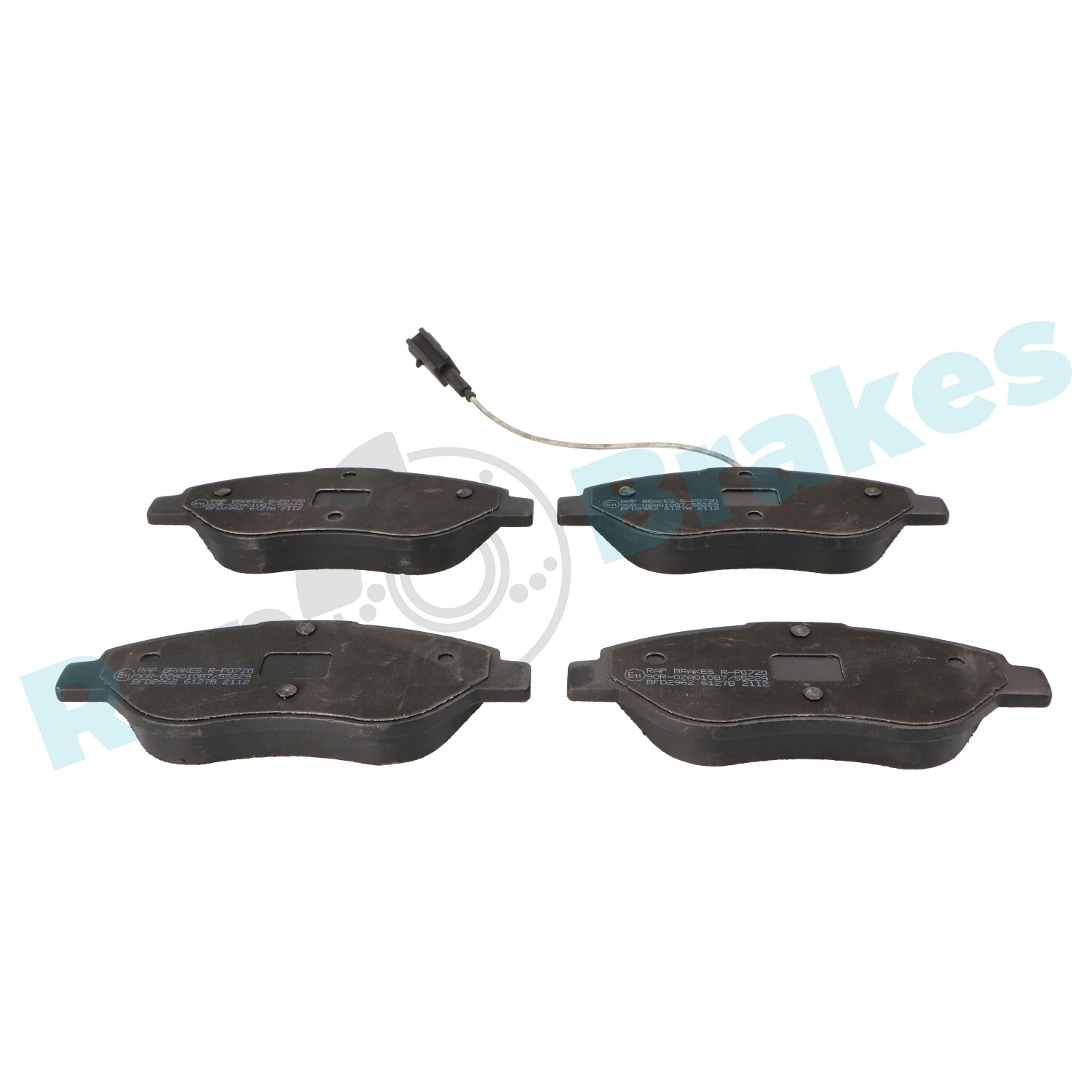 Brake Pad Set, disc brake R-P0720