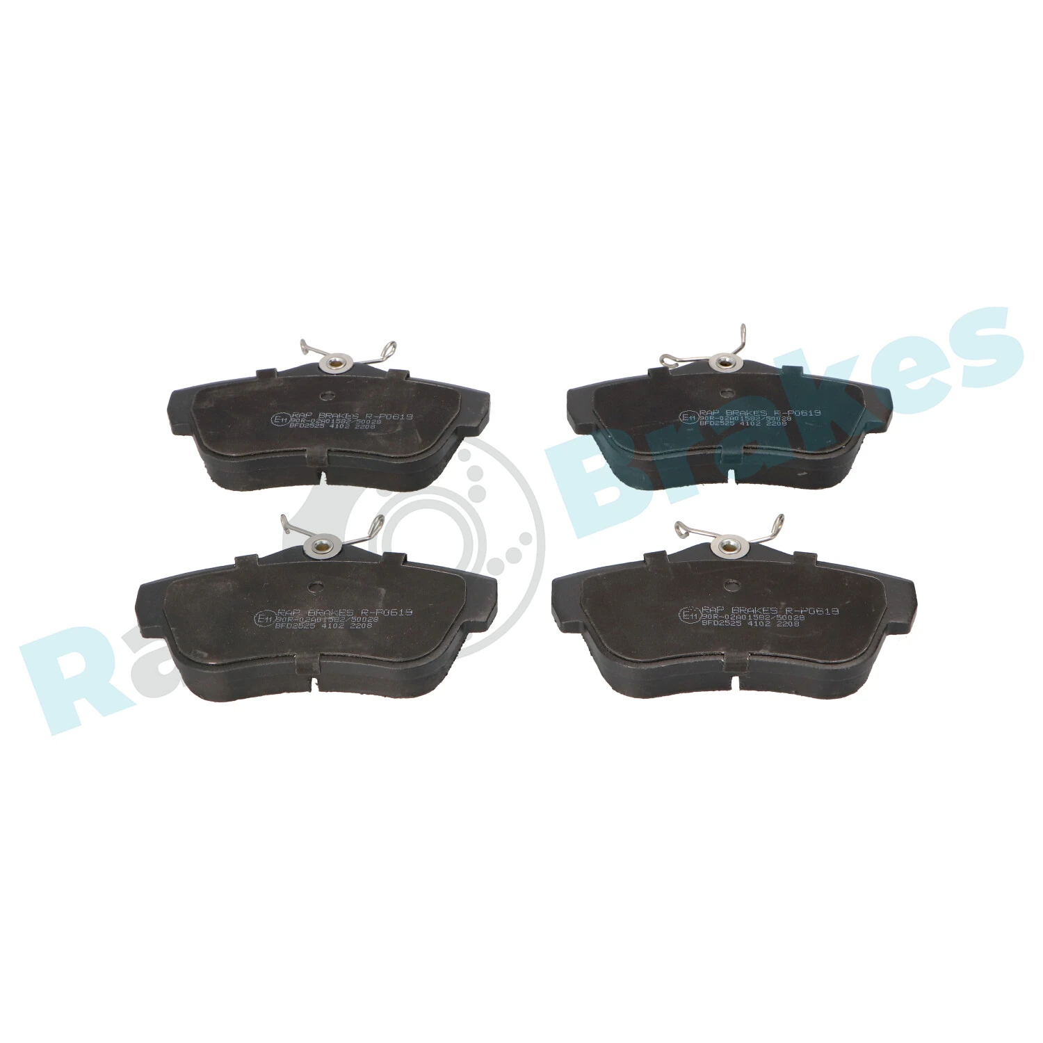 Brake Pad Set, disc brake R-P0619