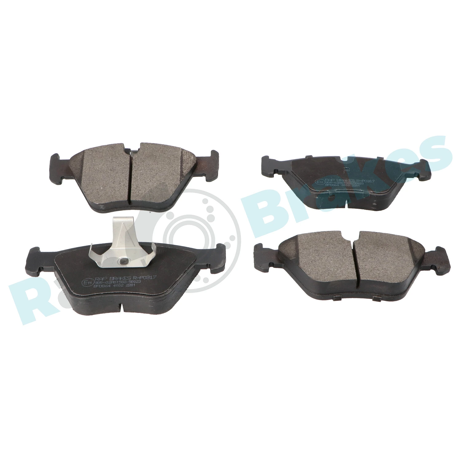 Brake Pad Set, disc brake R-P0317
