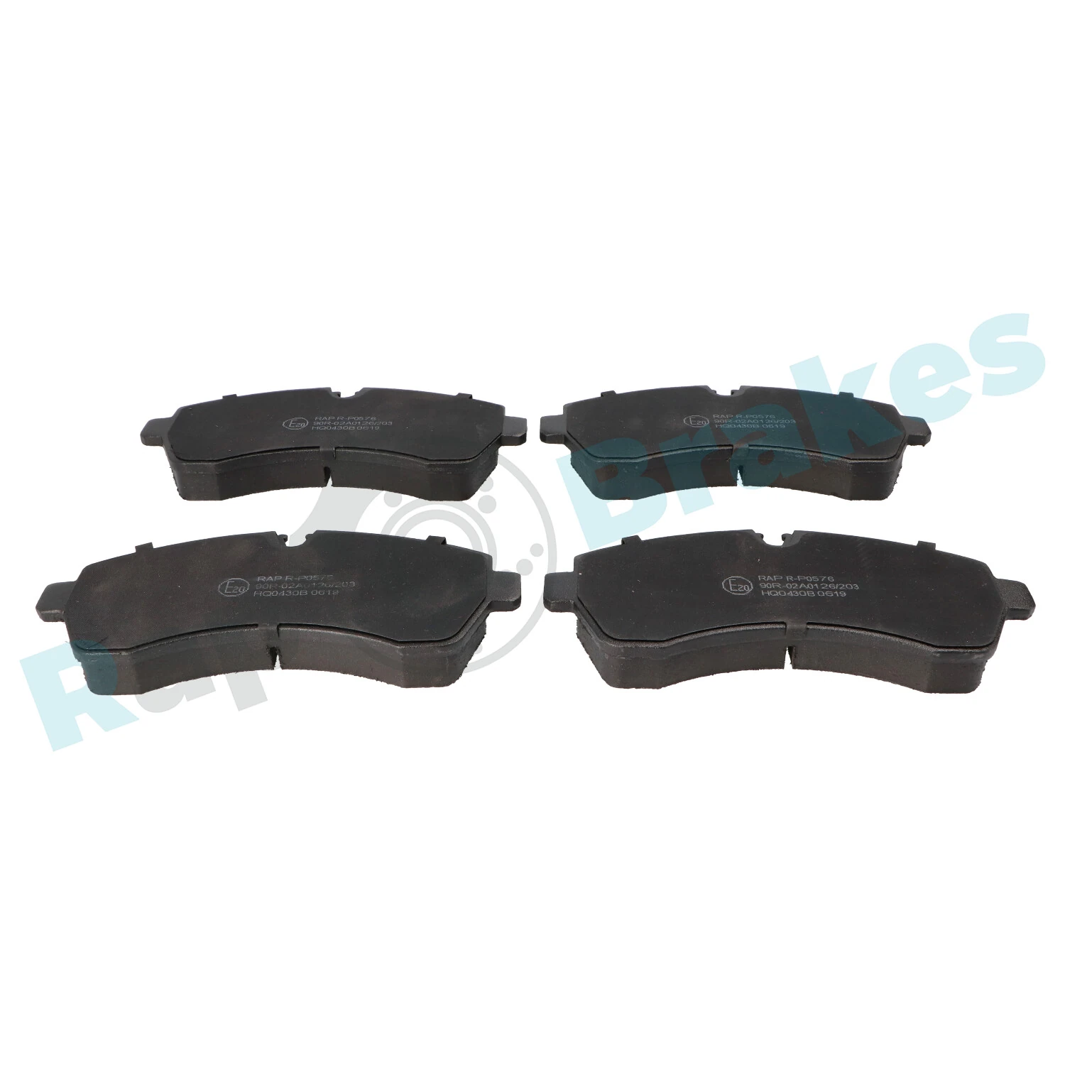 Brake Pad Set, disc brake R-P0576