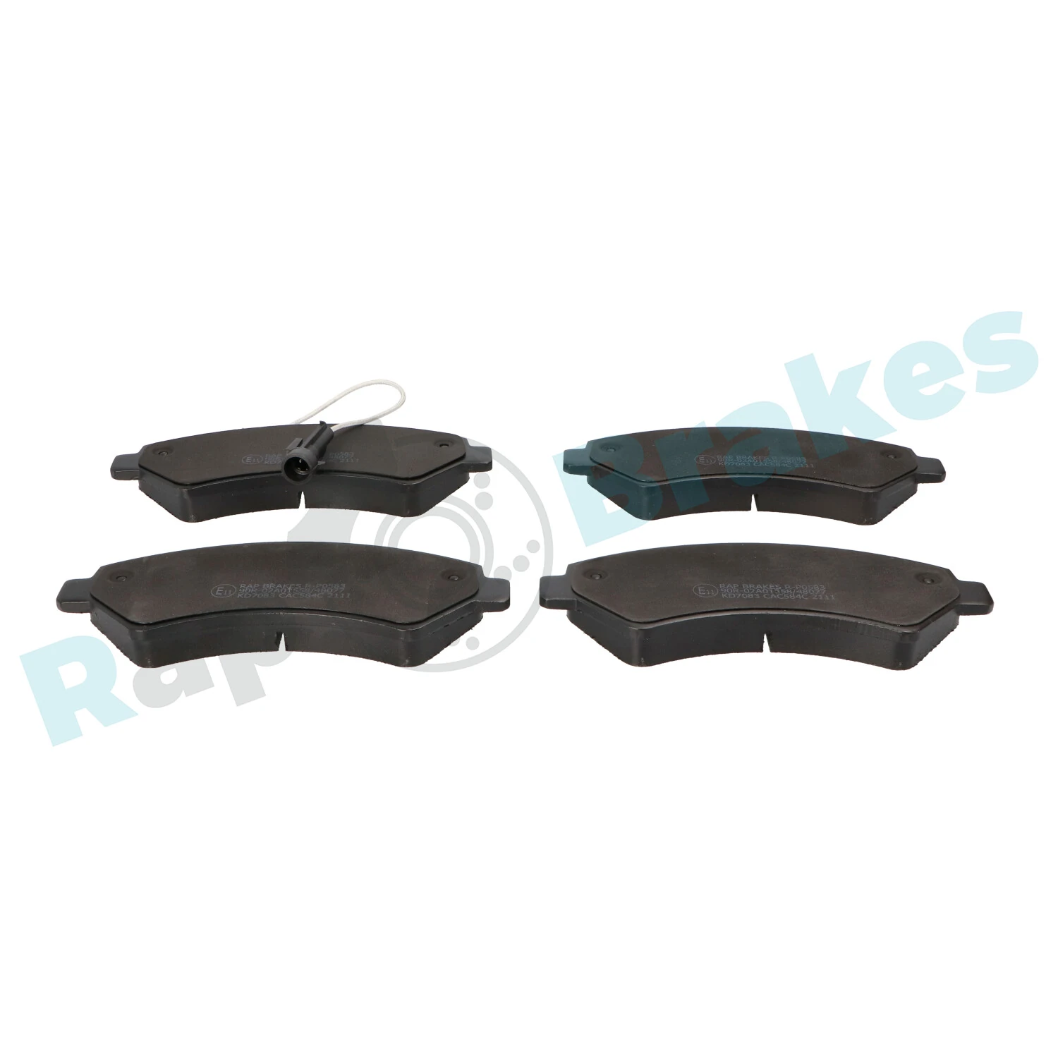 Brake Pad Set, disc brake R-P0583