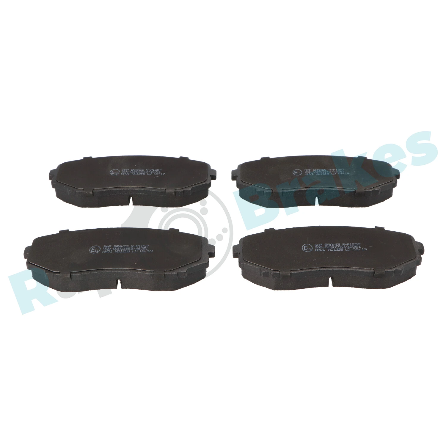 Brake Pad Set, disc brake R-P1257