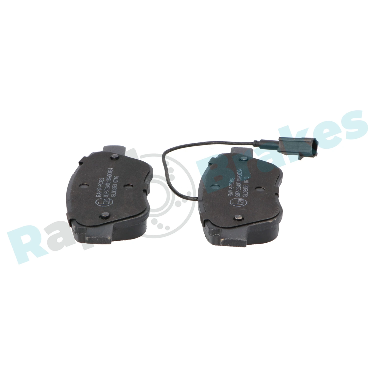 Brake Pad Set, disc brake R-P0382