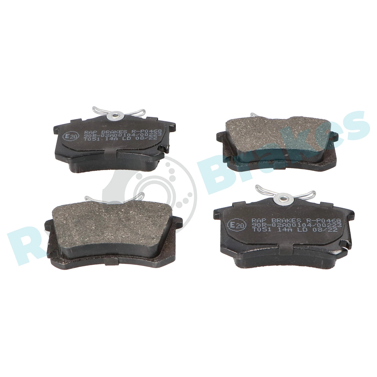 Brake Pad Set, disc brake R-P0468