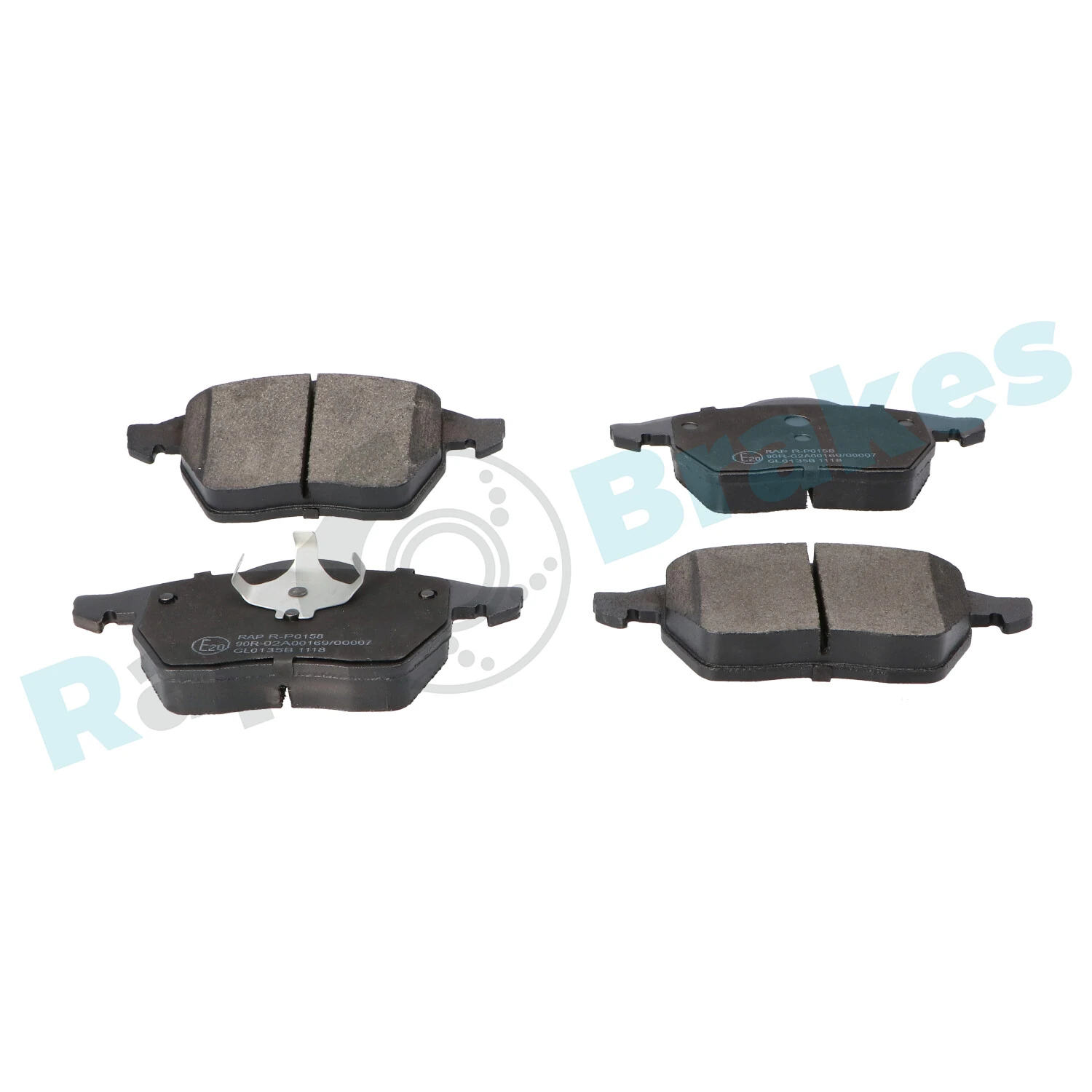 Brake Pad Set, disc brake R-P0158