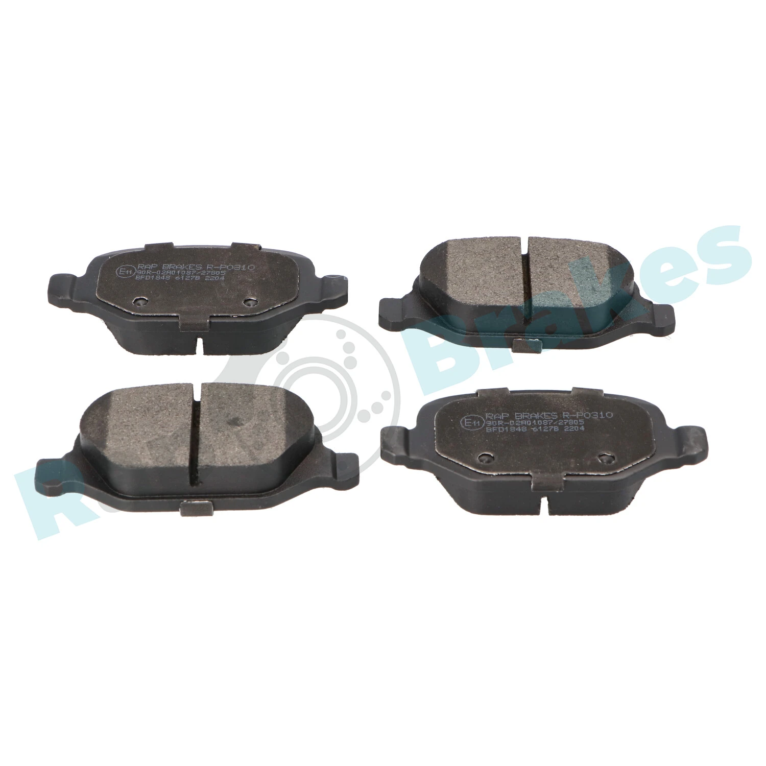 Brake Pad Set, disc brake R-P0310