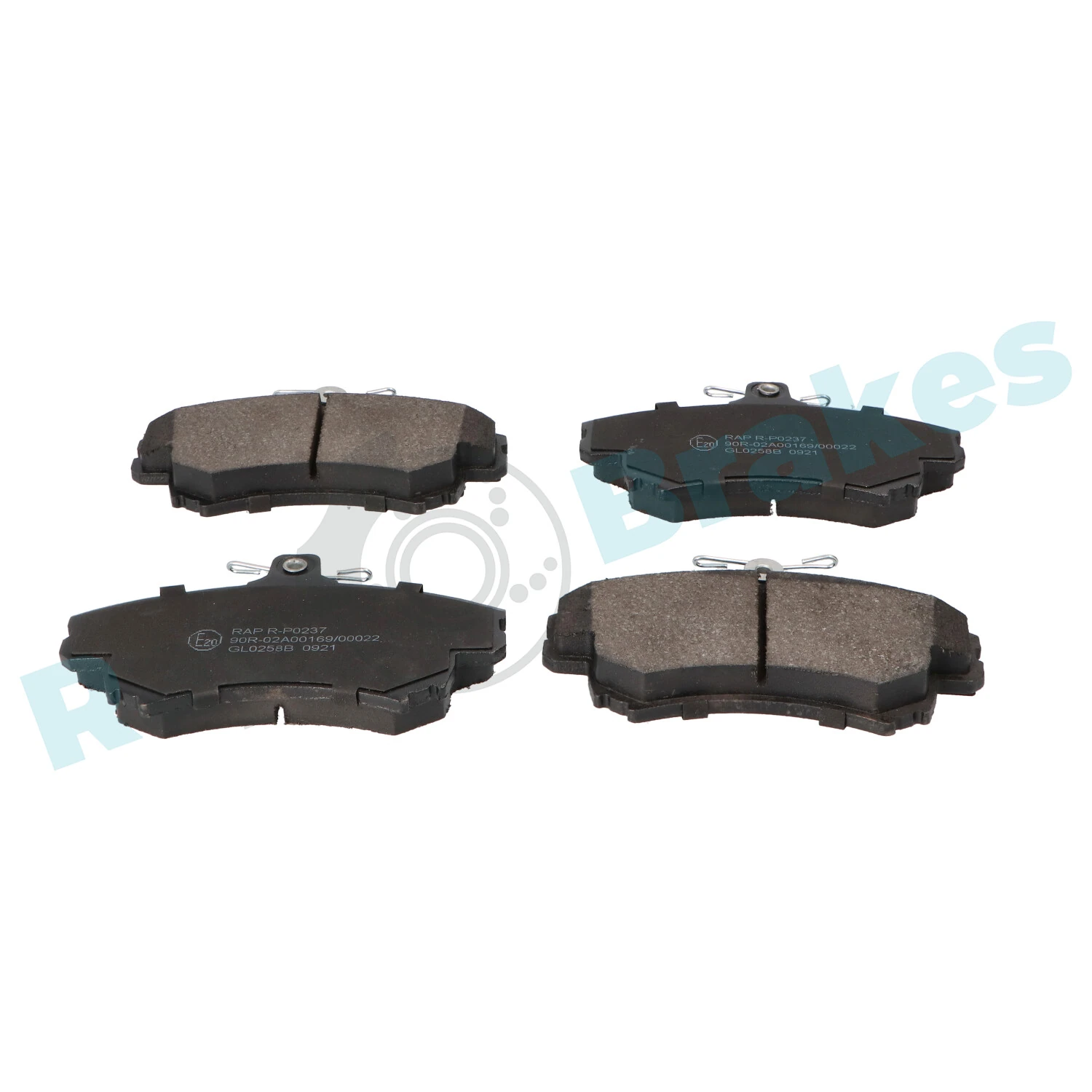 Brake Pad Set, disc brake R-P0237