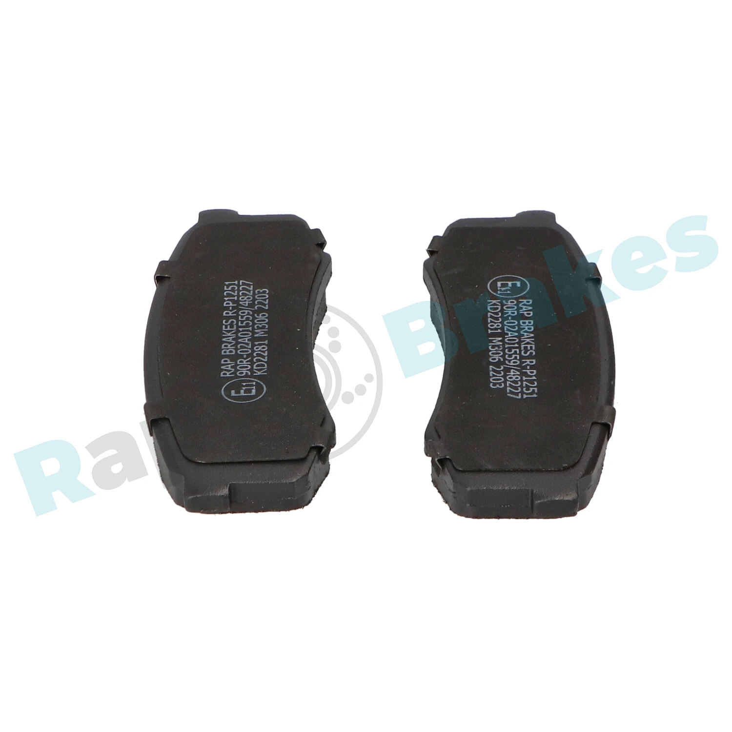 Brake Pad Set, disc brake R-P1251