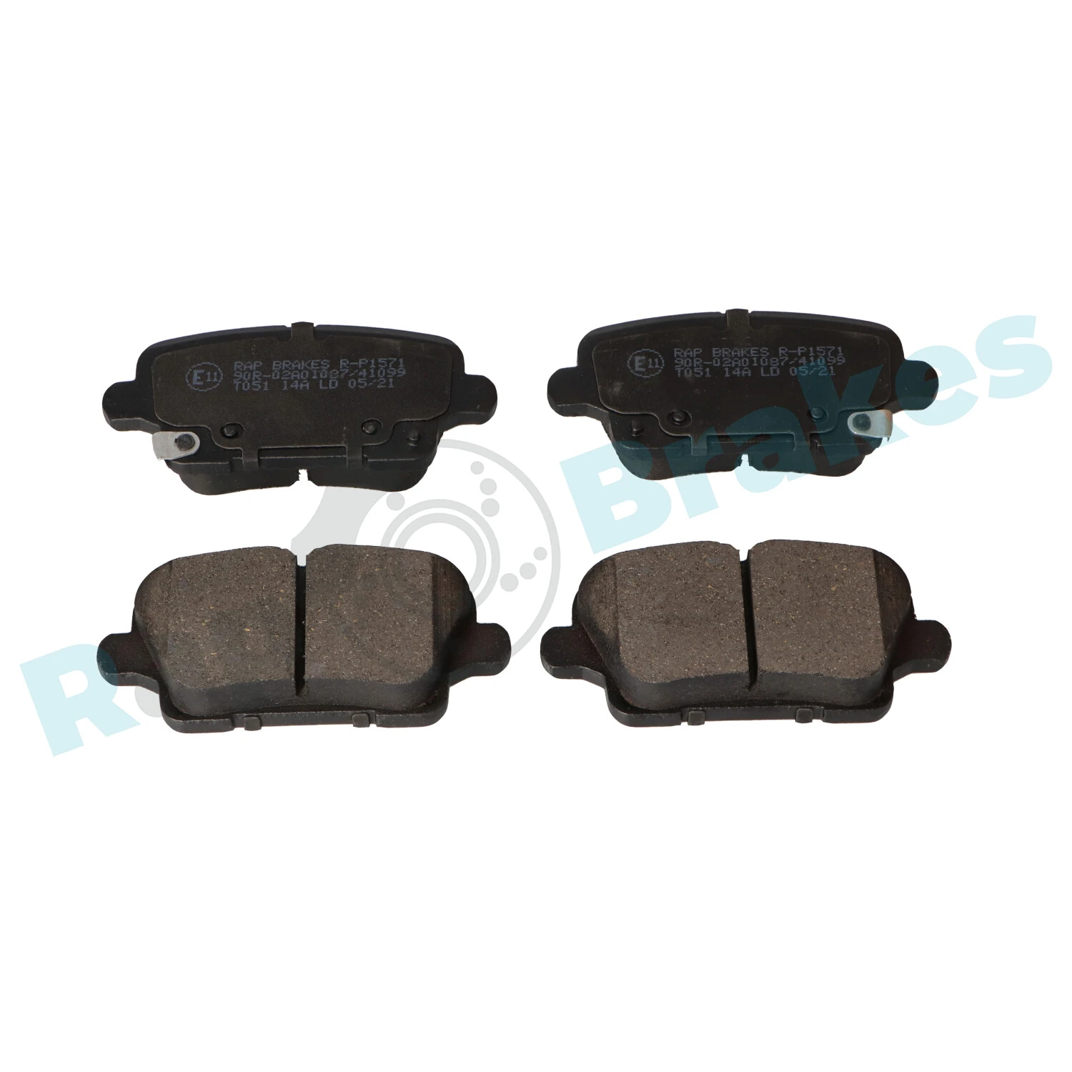Brake Pad Set, disc brake R-P1571