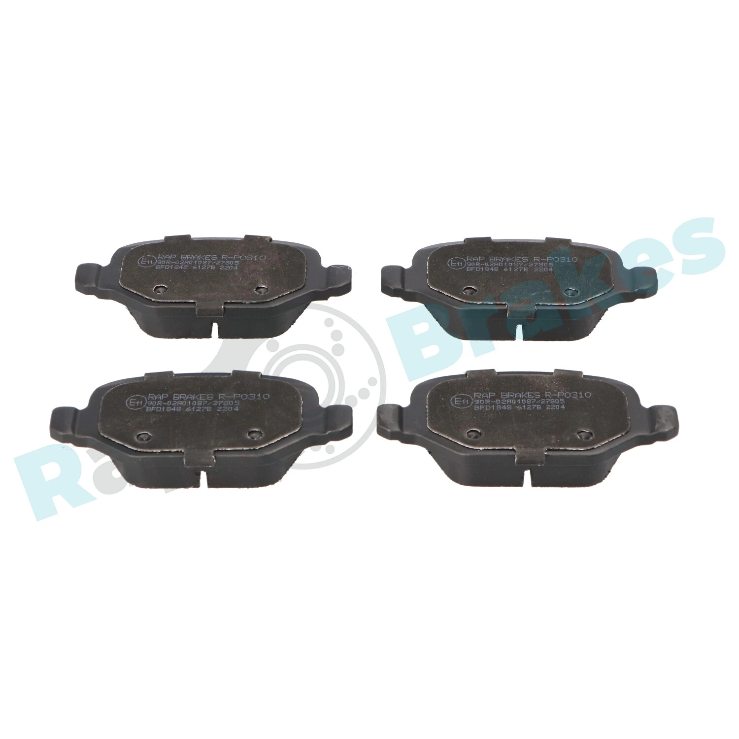 Brake Pad Set, disc brake R-P0310