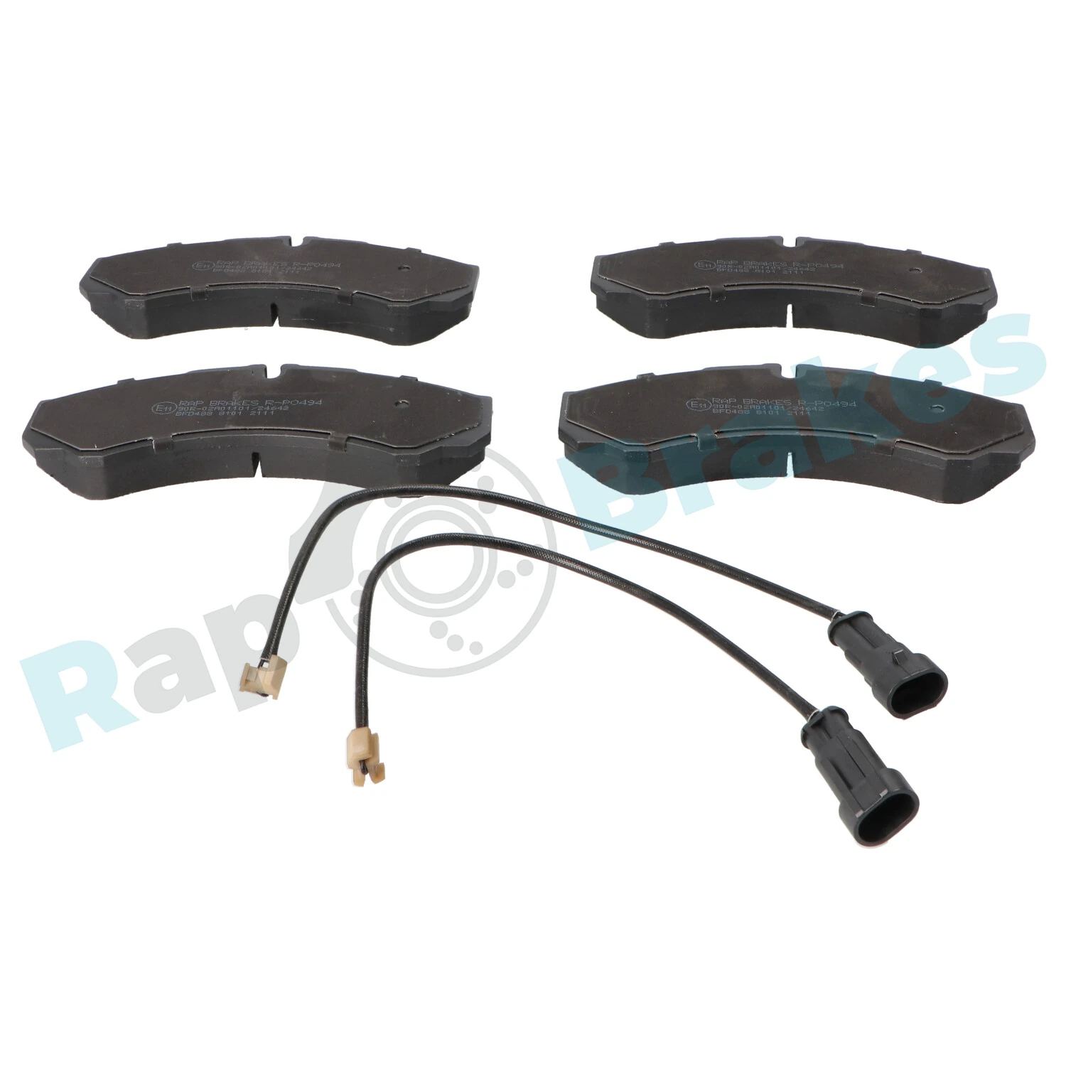 Brake Pad Set, disc brake R-P0494