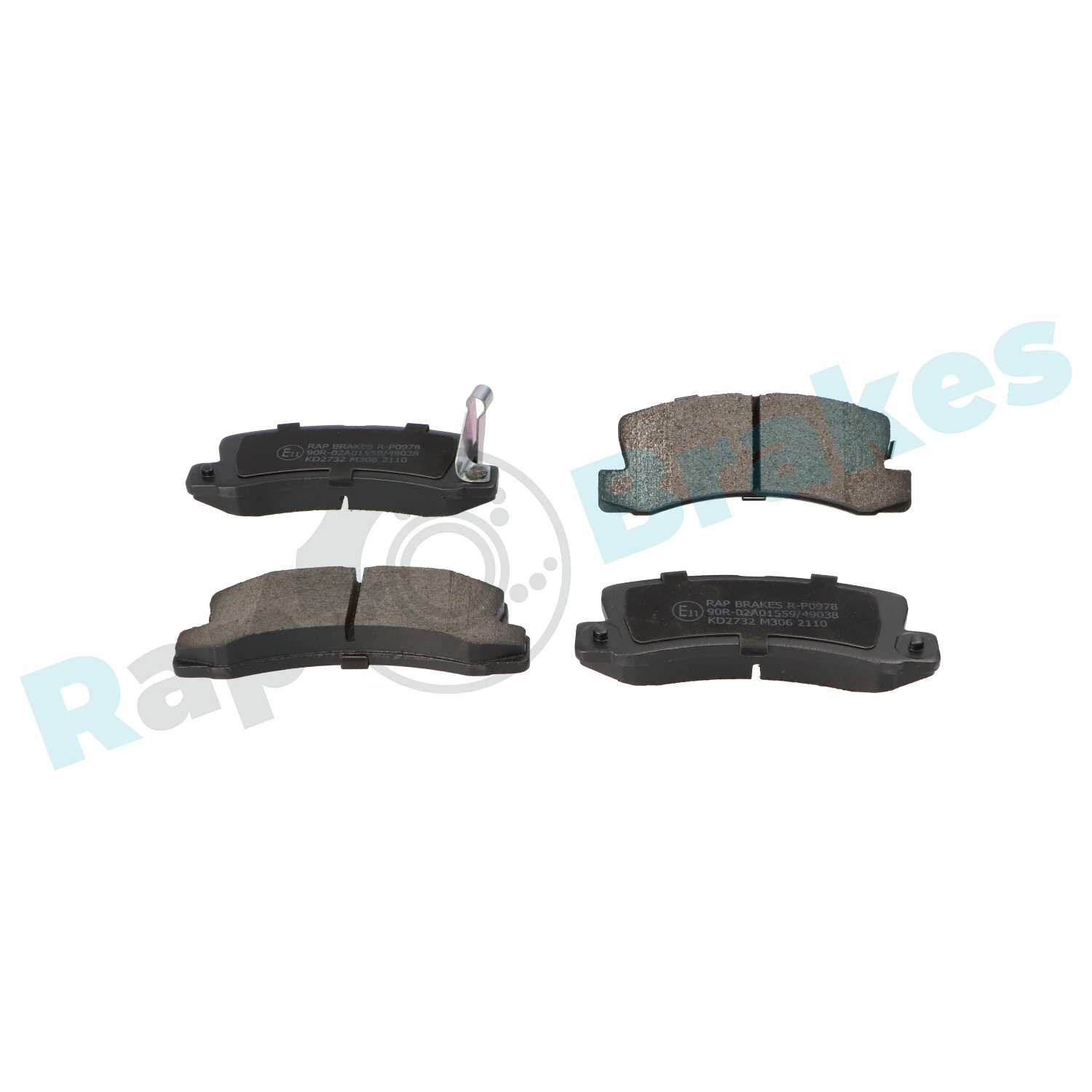 Brake Pad Set, disc brake R-P0978