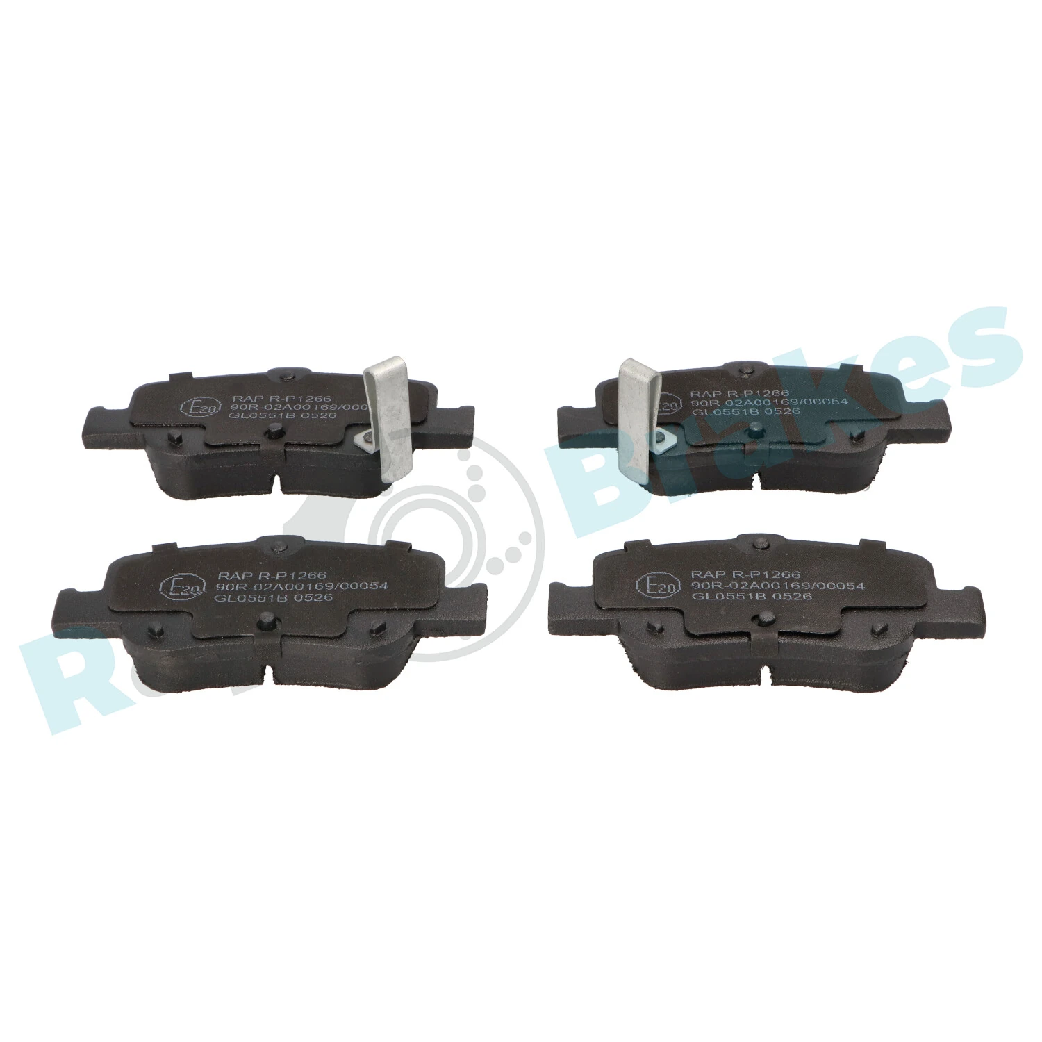 Brake Pad Set, disc brake R-P1266