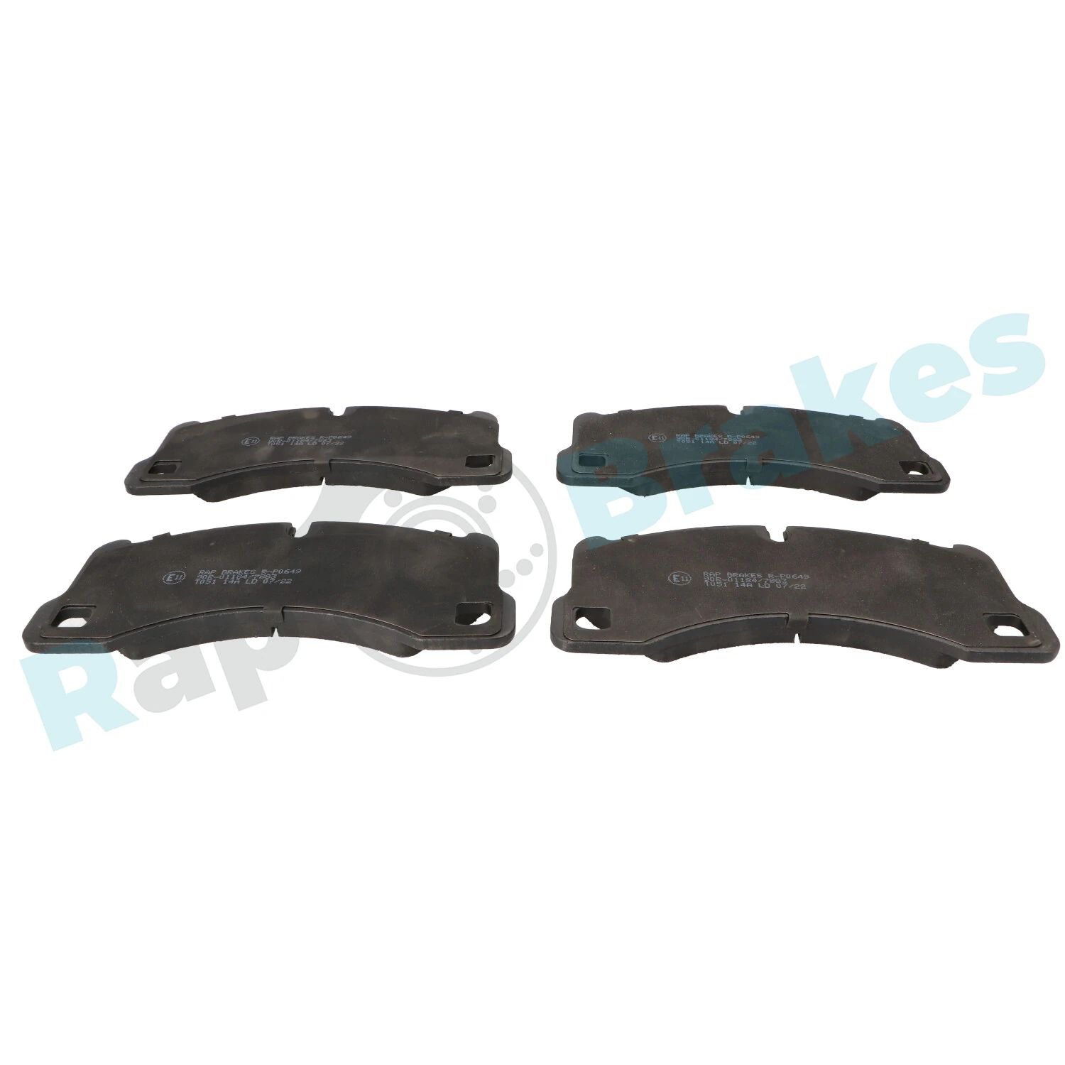 Brake Pad Set, disc brake R-P0649