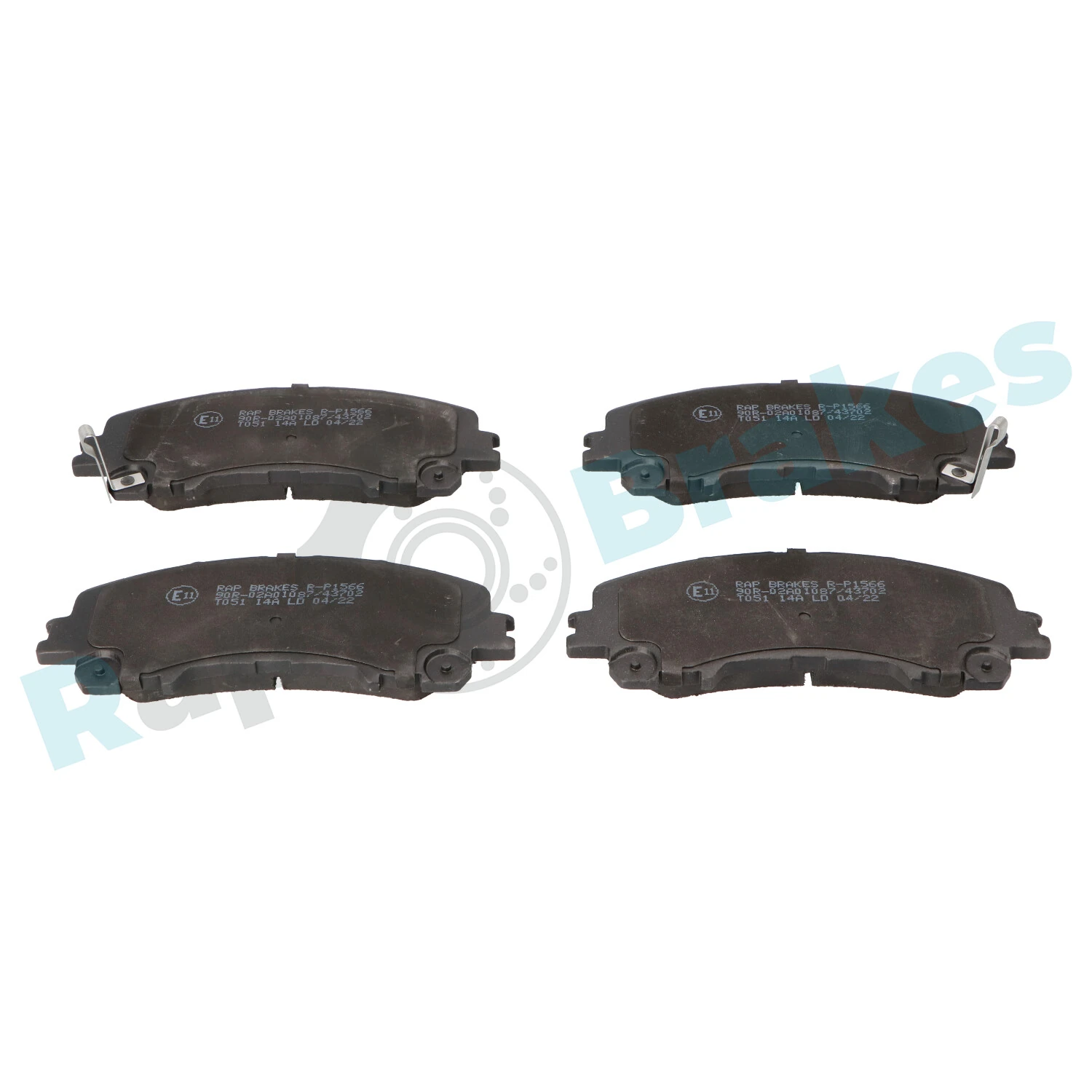 Brake Pad Set, disc brake R-P1566