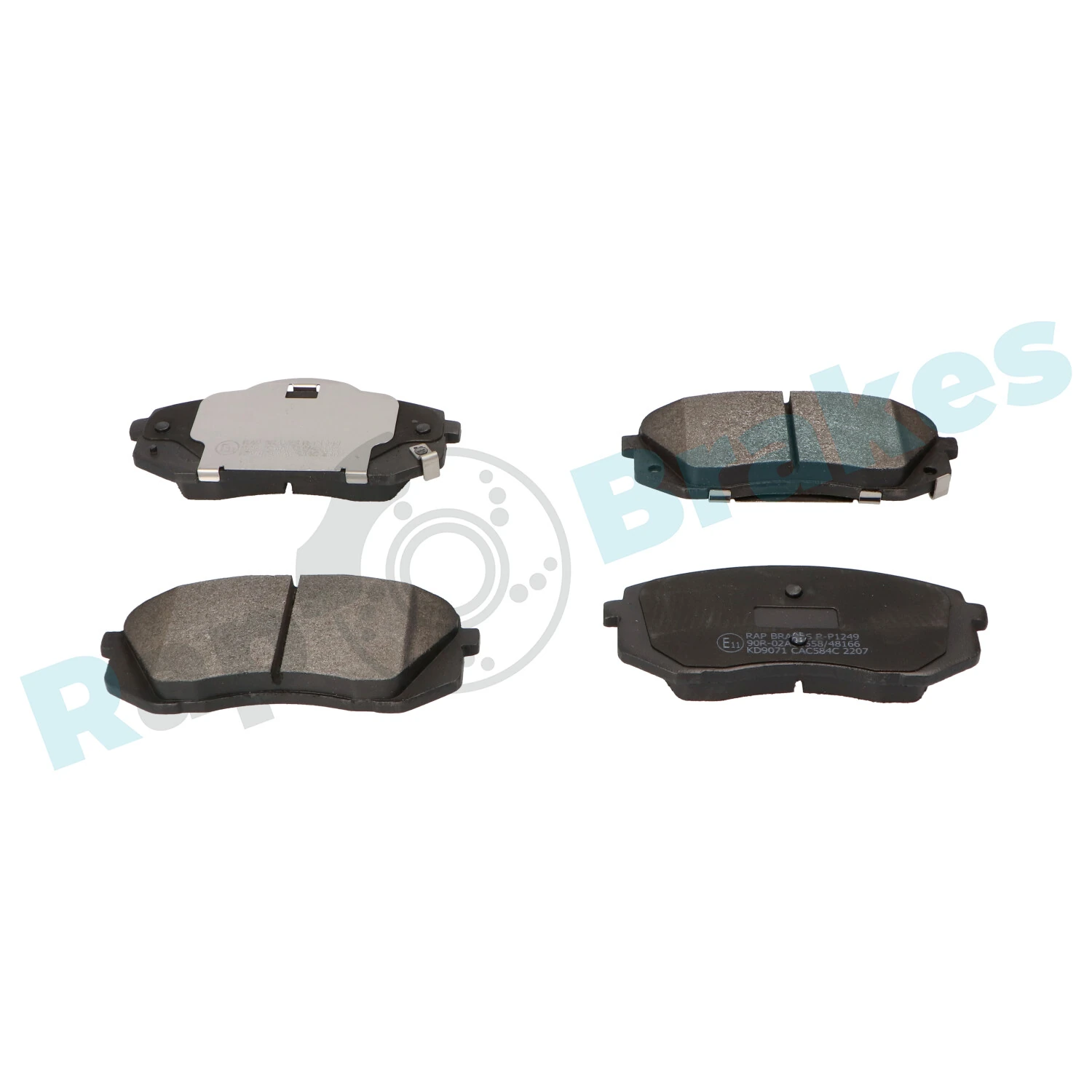 Brake Pad Set, disc brake R-P1249
